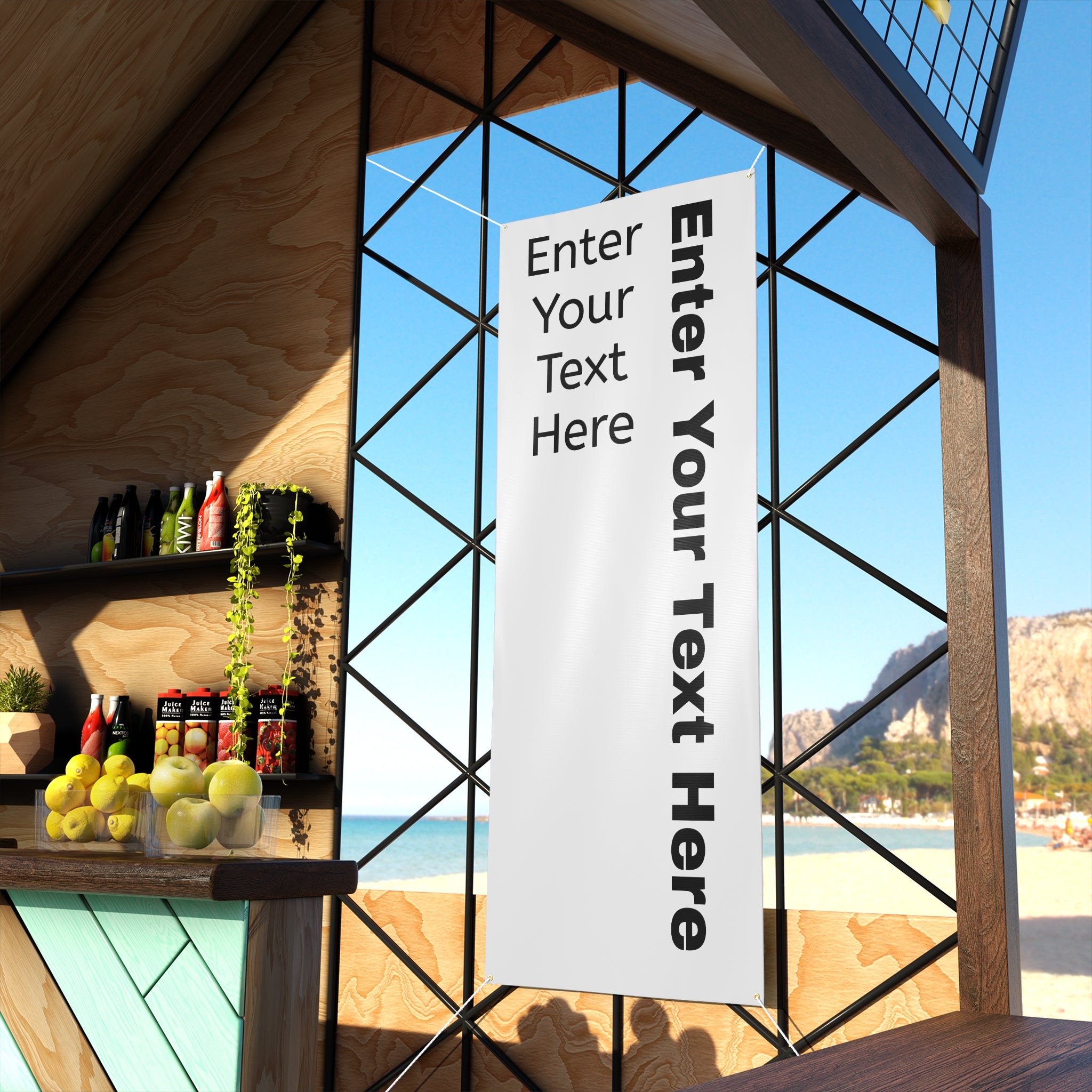 Load image into Gallery viewer, Custom Vertical Banner