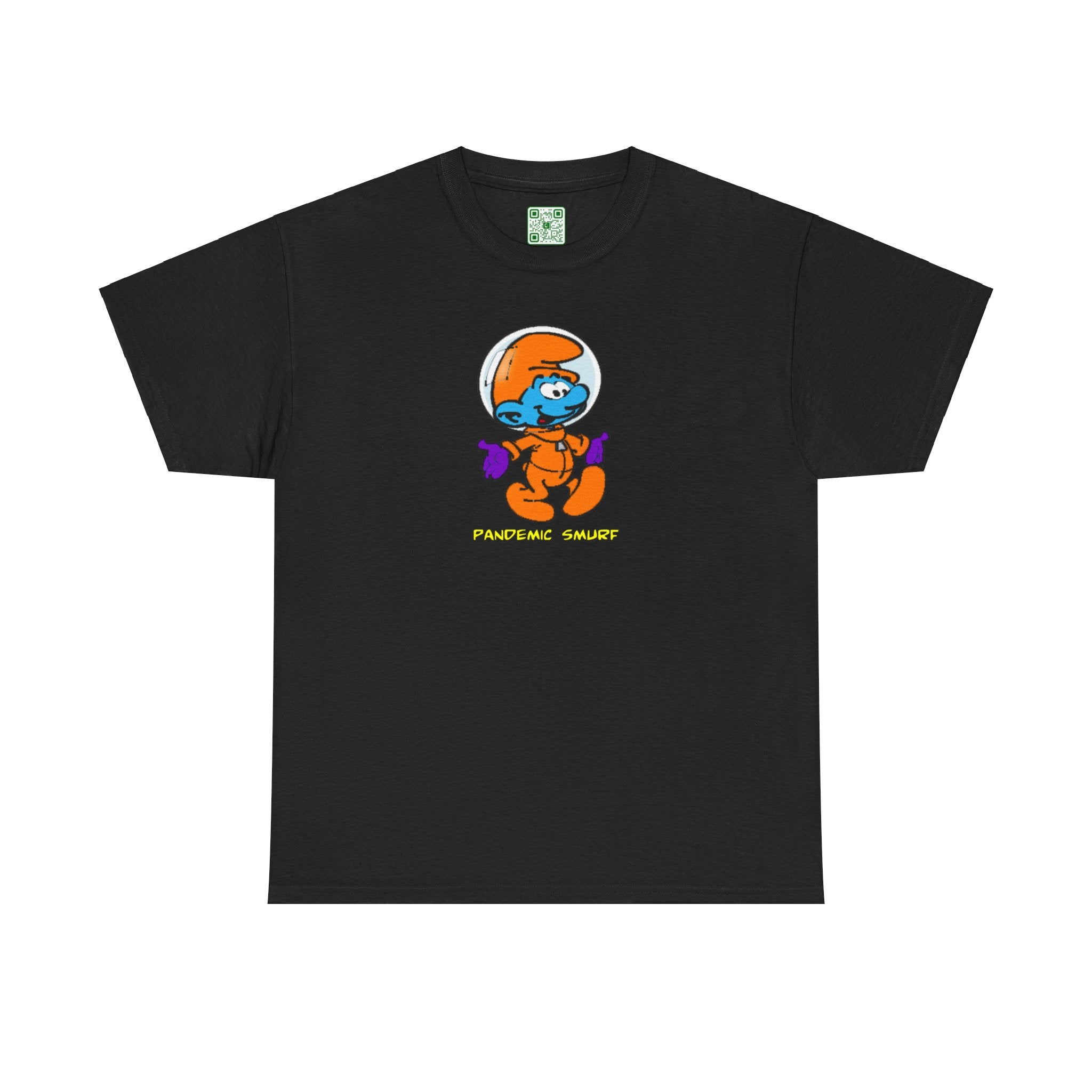 Load image into Gallery viewer, "Pandemic Smurf" - Unisex Heavy Cotton Tee