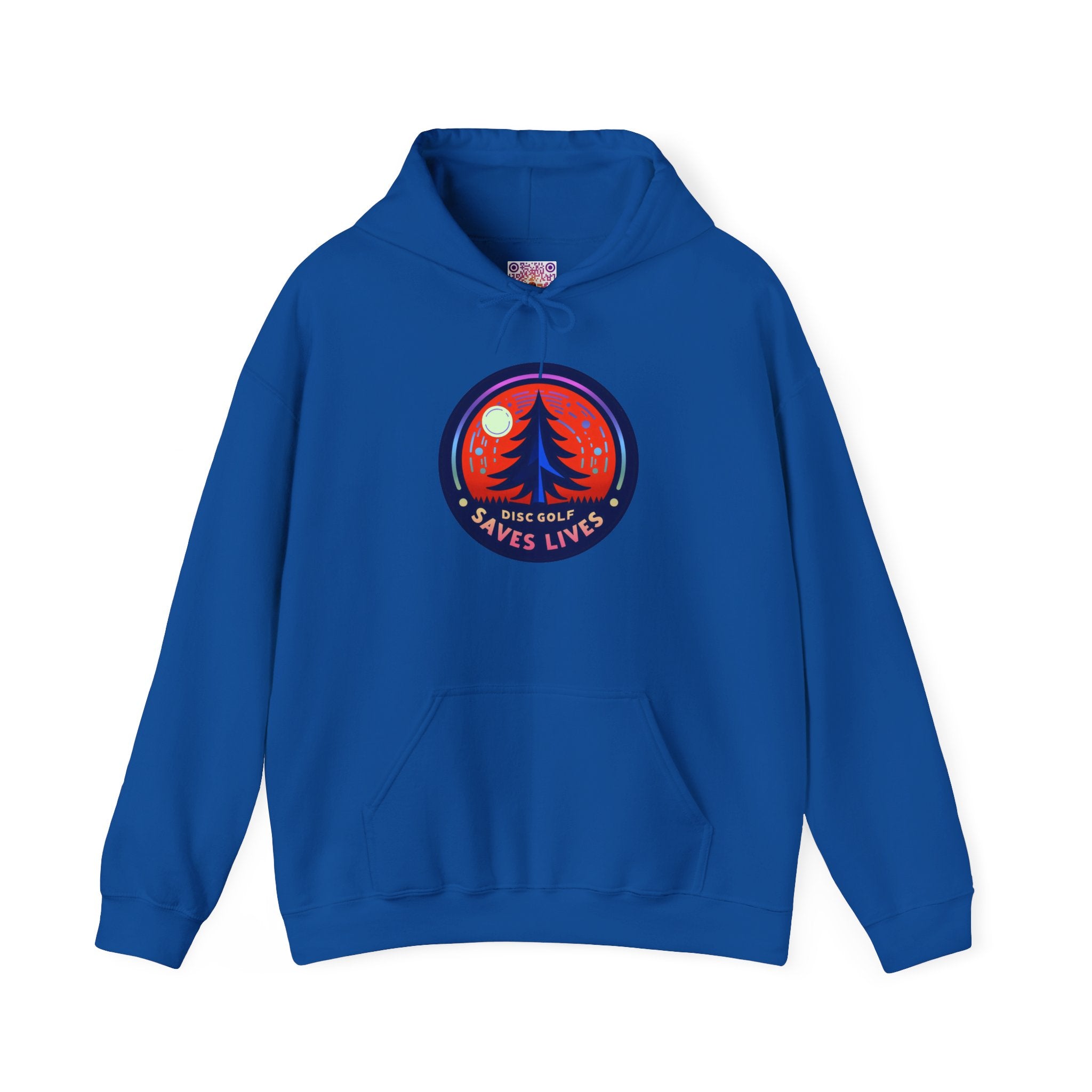 Load image into Gallery viewer, Disc Golf Saves Lives Pine Tree Hoodie