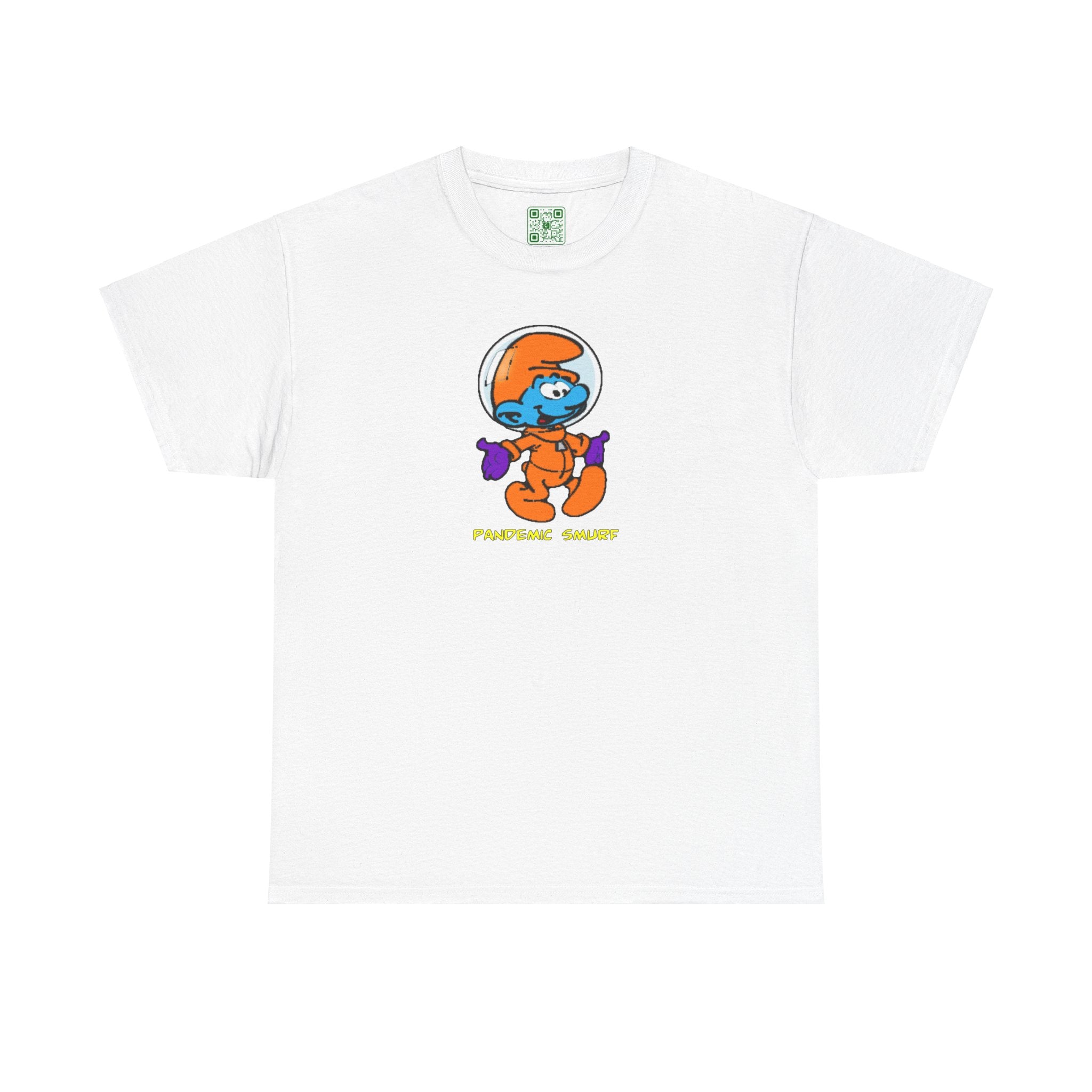 Load image into Gallery viewer, "Pandemic Smurf" - Unisex Heavy Cotton Tee