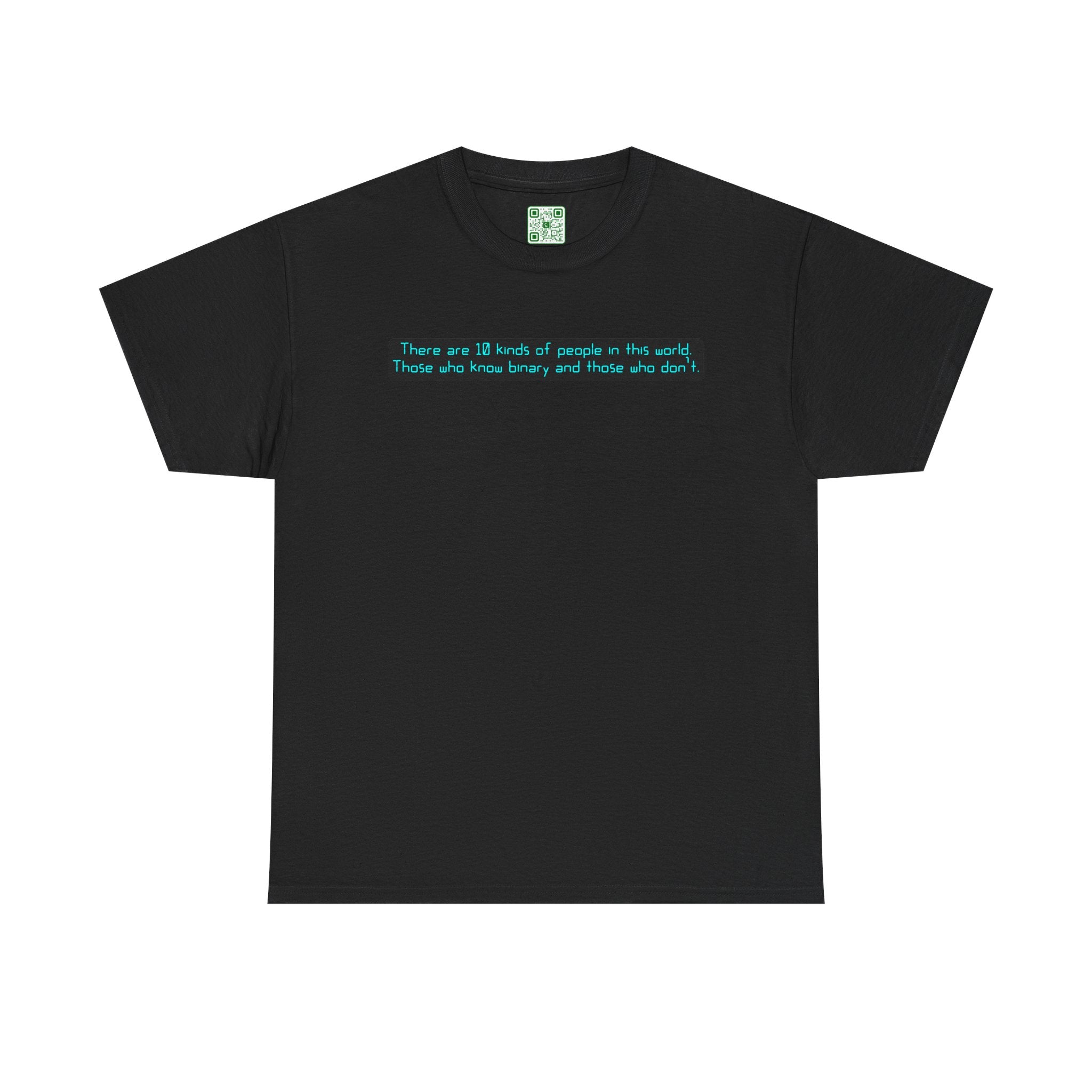 Load image into Gallery viewer, "There are 10 kinds of people in this world. Those who know binary and those who don't". - Unisex Heavy Cotton Tee