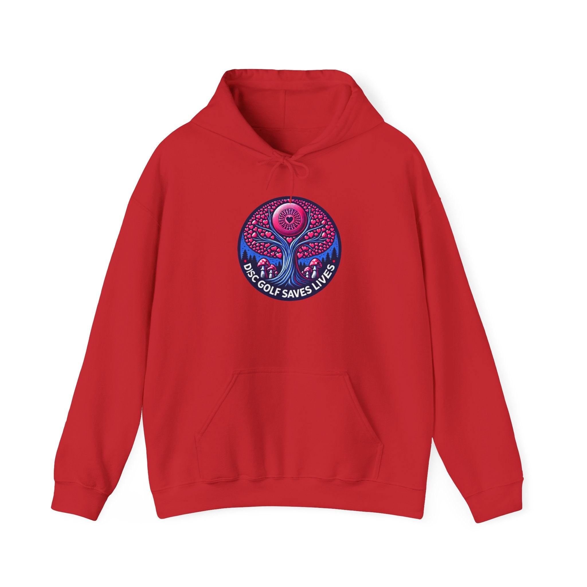 Load image into Gallery viewer, Disc Golf Saves Lives Valentine's Day Hoodie