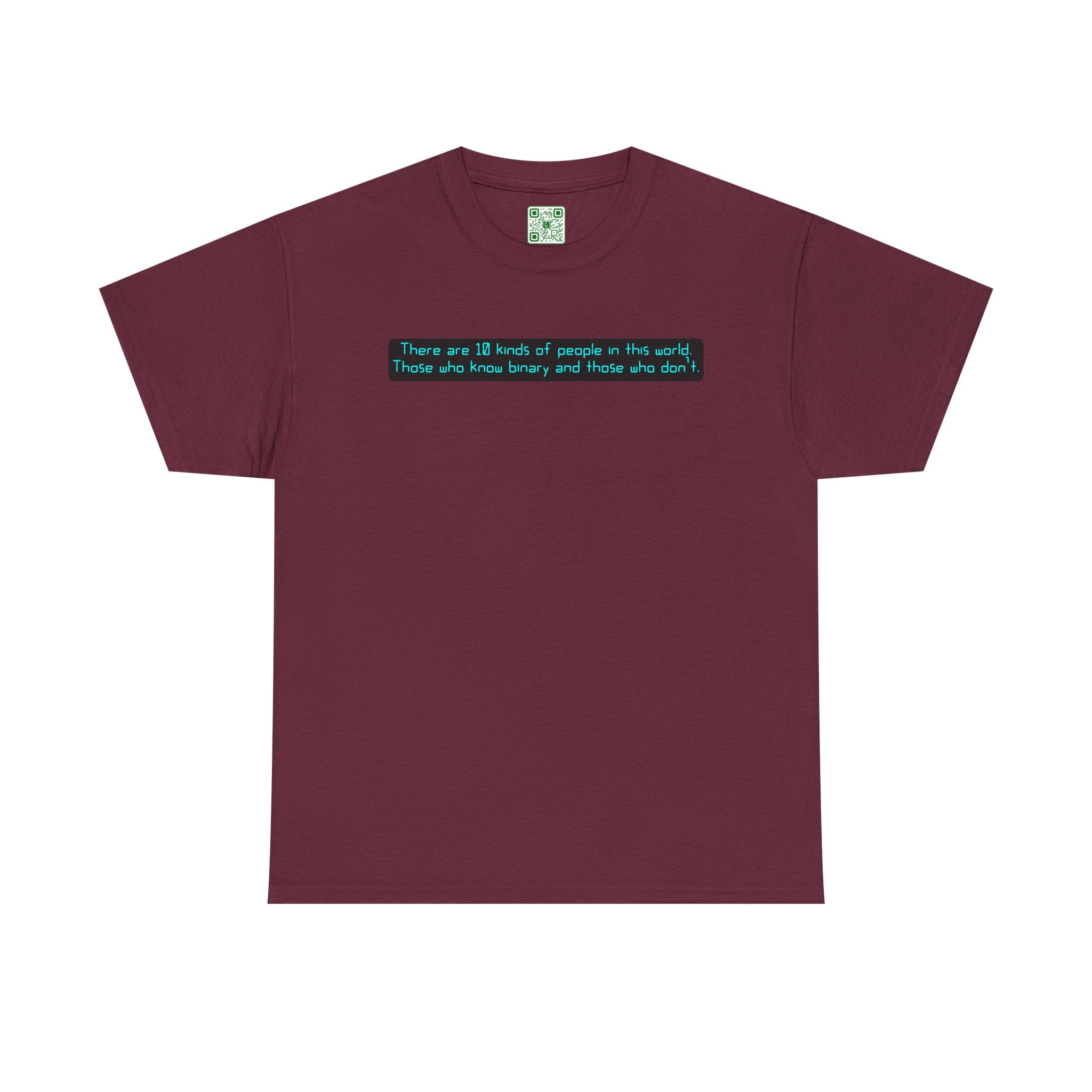 Load image into Gallery viewer, "There are 10 kinds of people in this world. Those who know binary and those who don't". - Unisex Heavy Cotton Tee