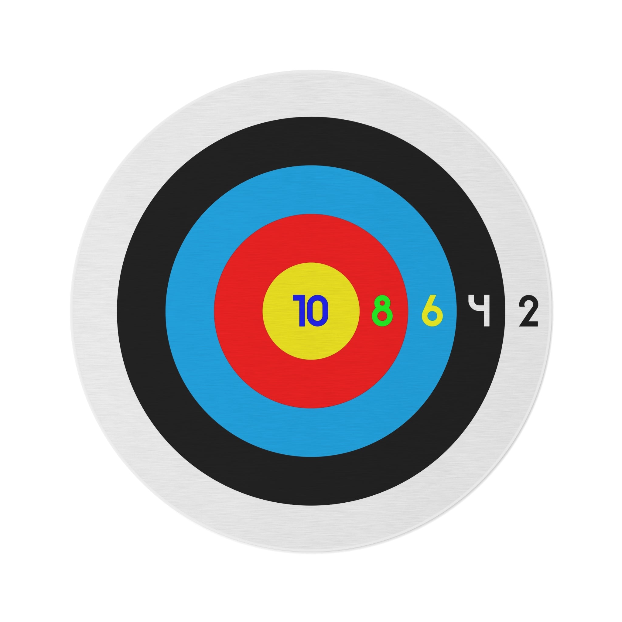 Load image into Gallery viewer, Bull's Eye Mini Marker Game Board Rug