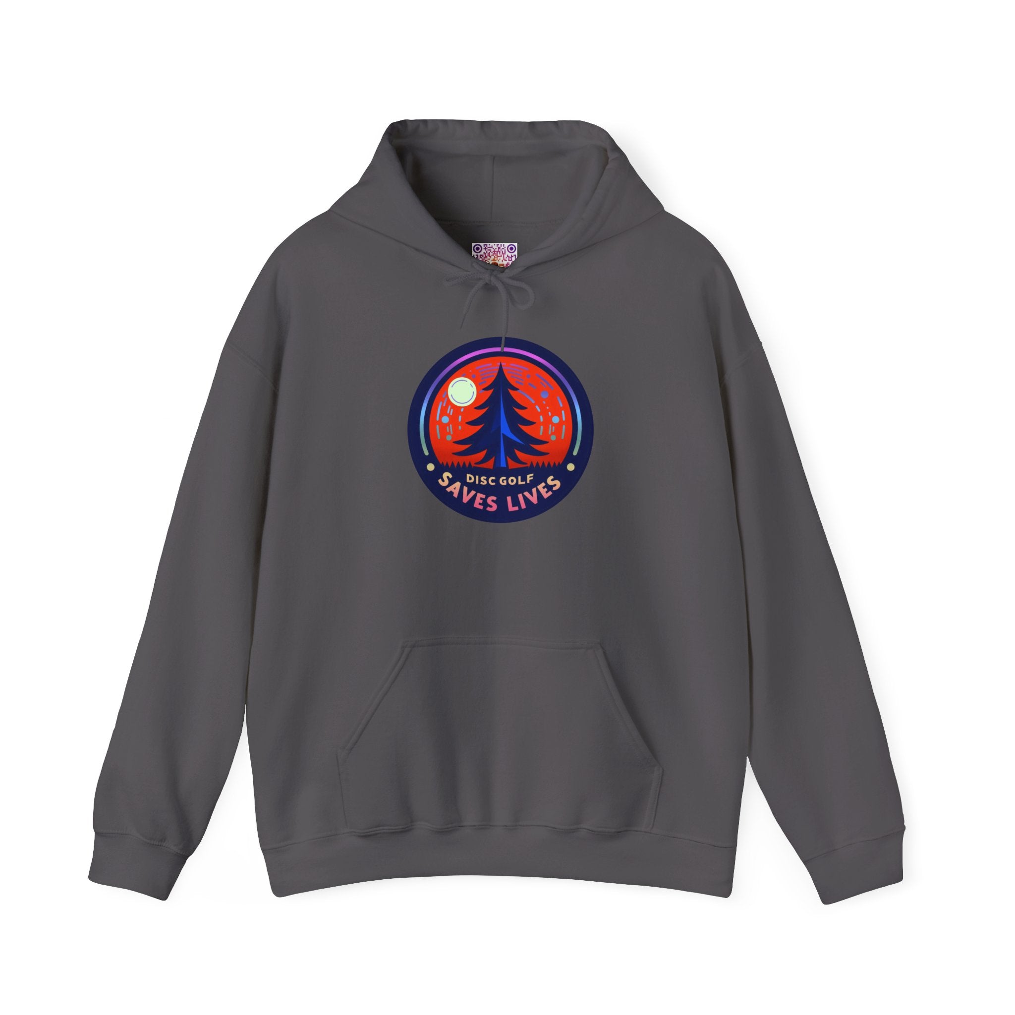 Load image into Gallery viewer, Disc Golf Saves Lives Pine Tree Hoodie