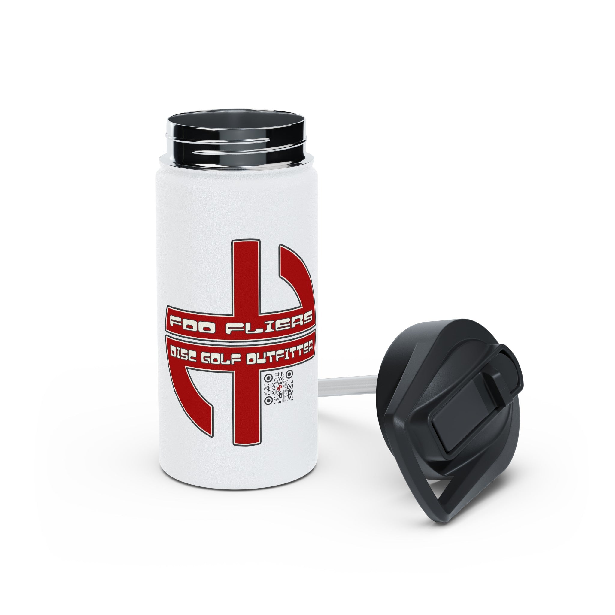 Load image into Gallery viewer, Foo Fliers DGO Stainless Steel Water Bottle w/ Standard Lid