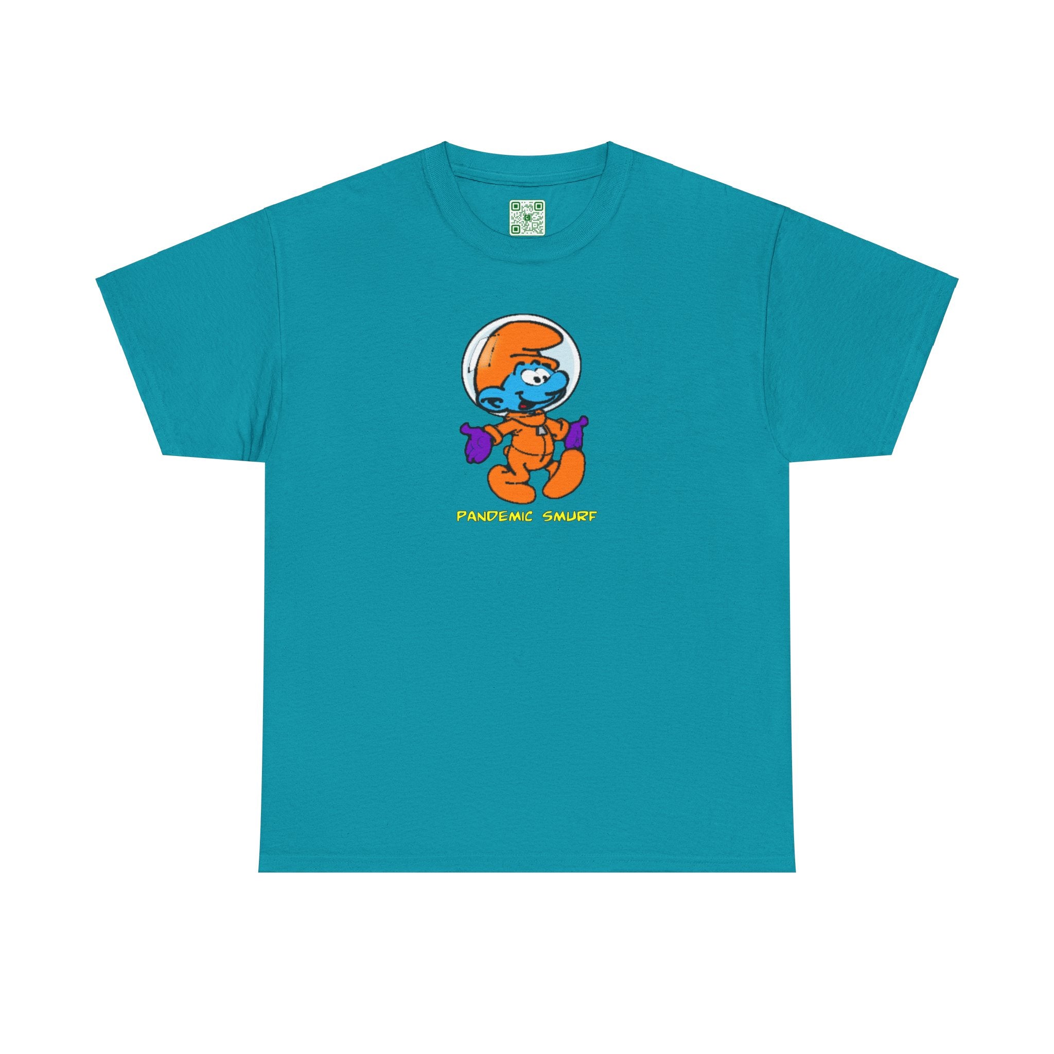 Load image into Gallery viewer, "Pandemic Smurf" - Unisex Heavy Cotton Tee