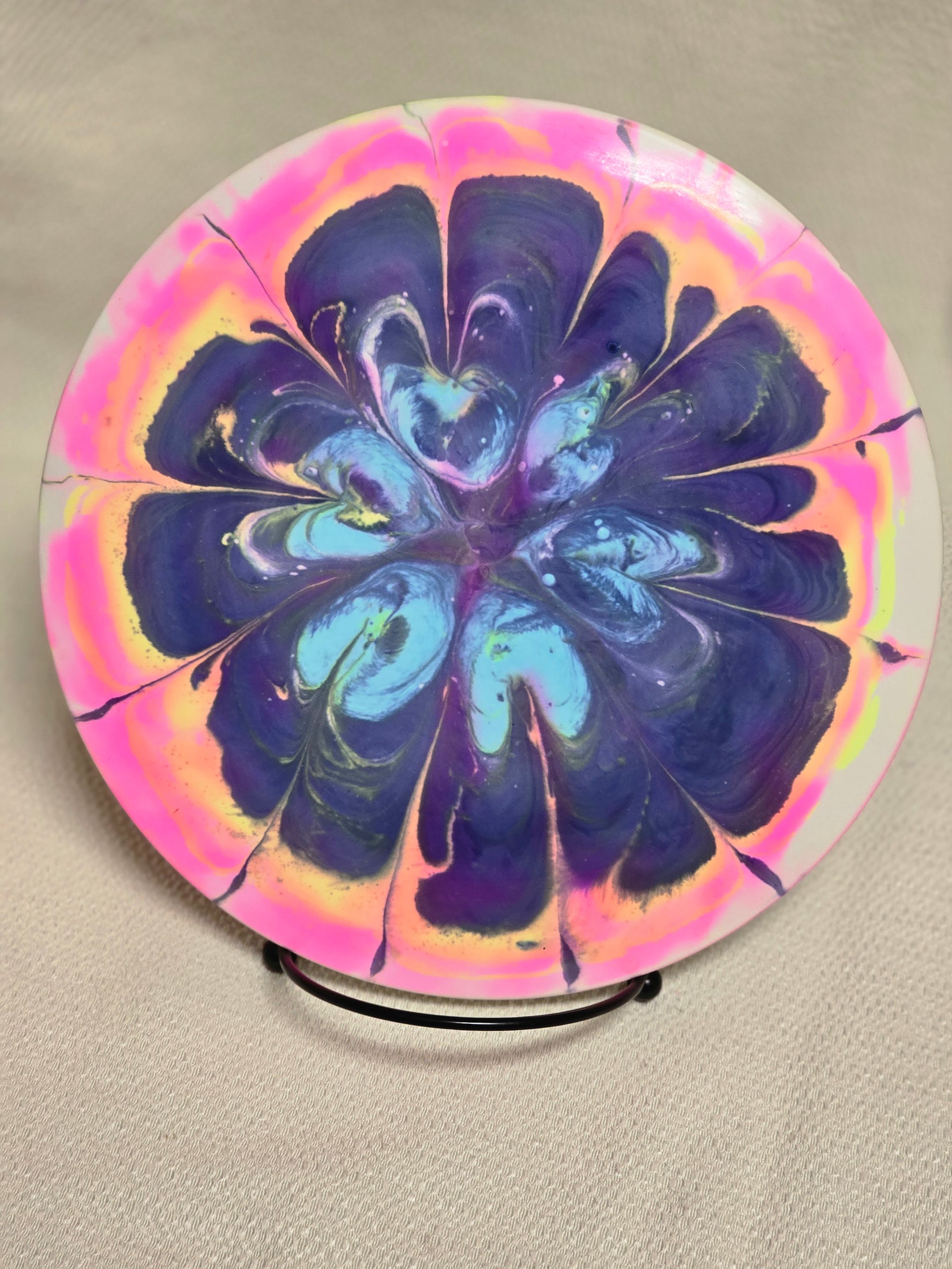 Load image into Gallery viewer, Discraft Passion Fairway Driver w/ Custom Floral Burst Dye - ESP 174g