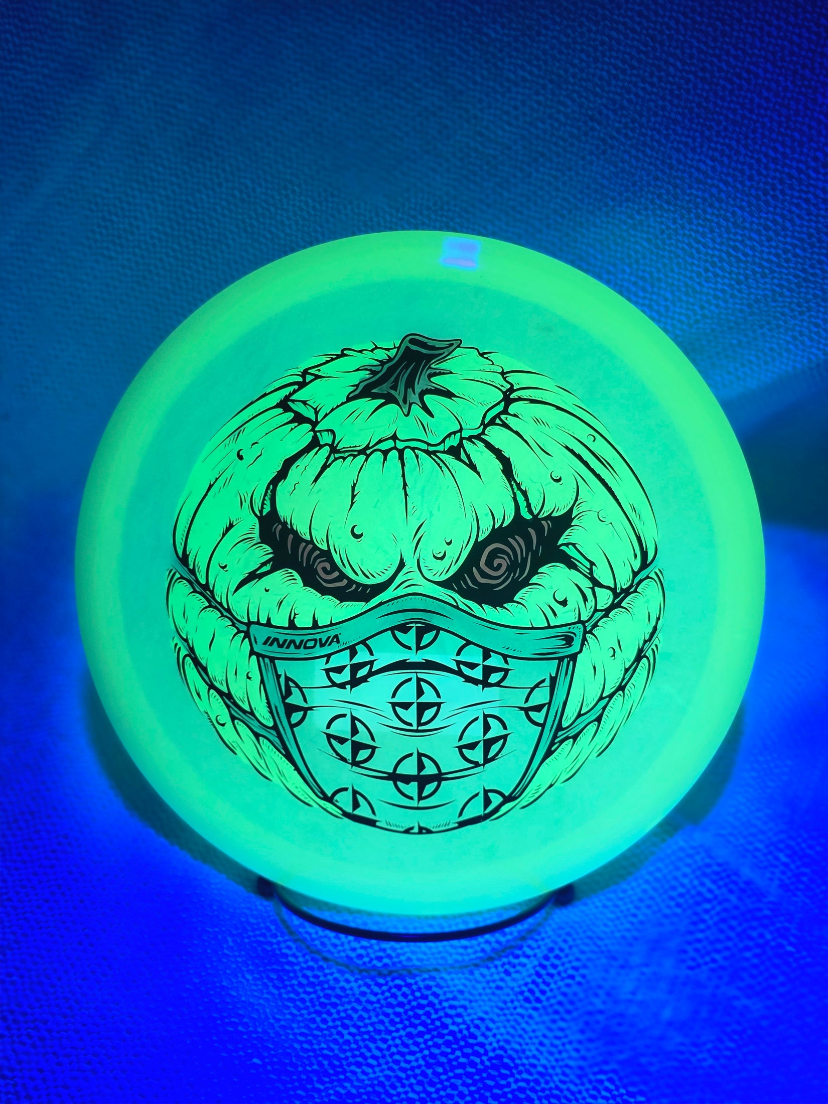 Load image into Gallery viewer, Innova Halloween RocX3 Midrange - Hand Filled - Champion Glow 180g