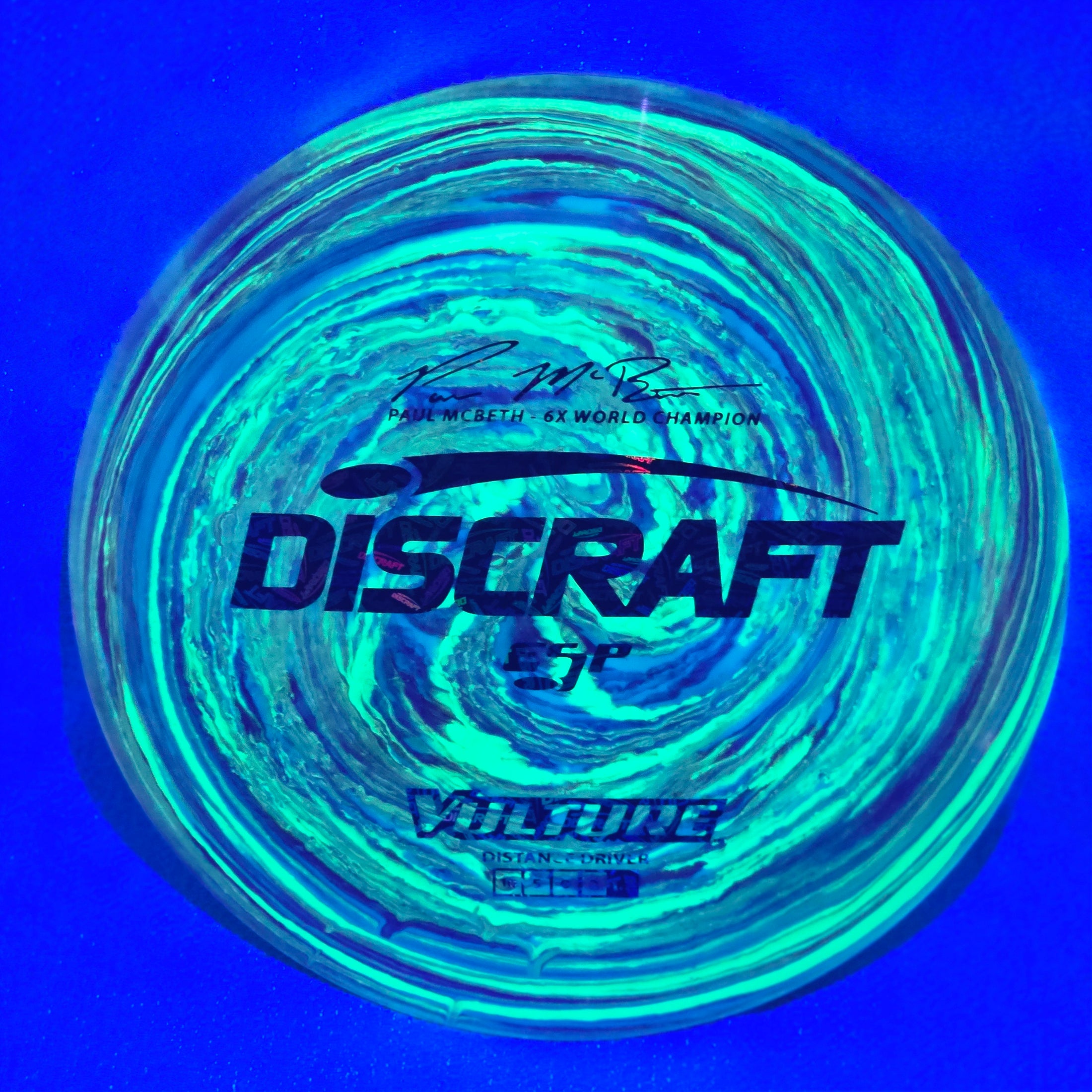 Load image into Gallery viewer, Discraft Vulture Distance Driver w/ Custom Swirl Dye  - ESP 174g