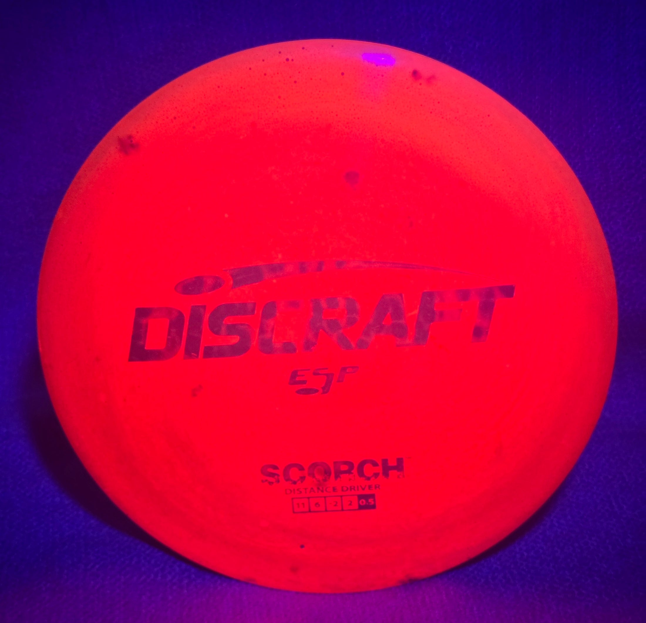 Load image into Gallery viewer, Discraft Scorch Distance Driver w/ Custom HUV Dye - ESP 175g