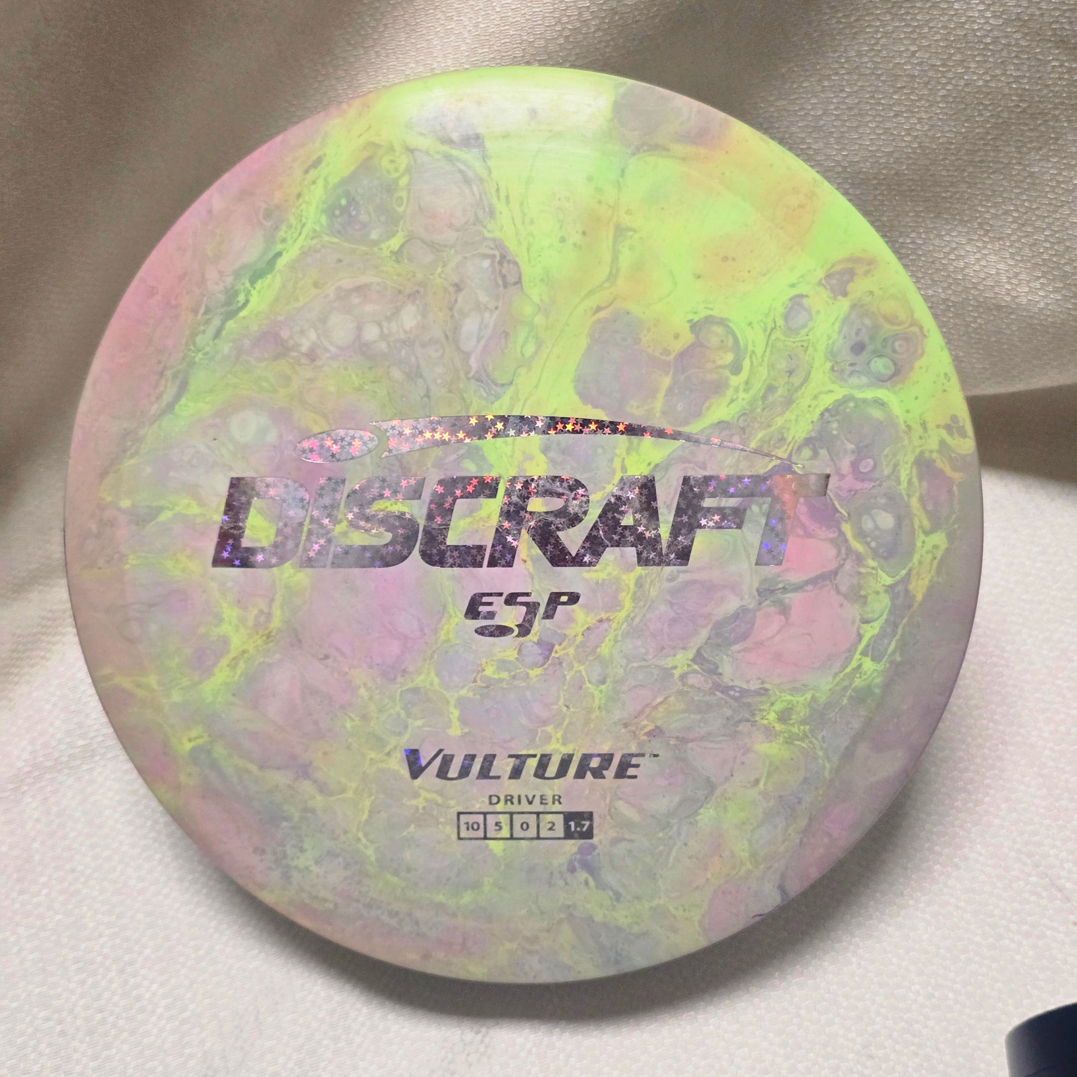 Load image into Gallery viewer, Discraft Vulture Distance Driver w/ Custom HUV Dye - ESP 176g