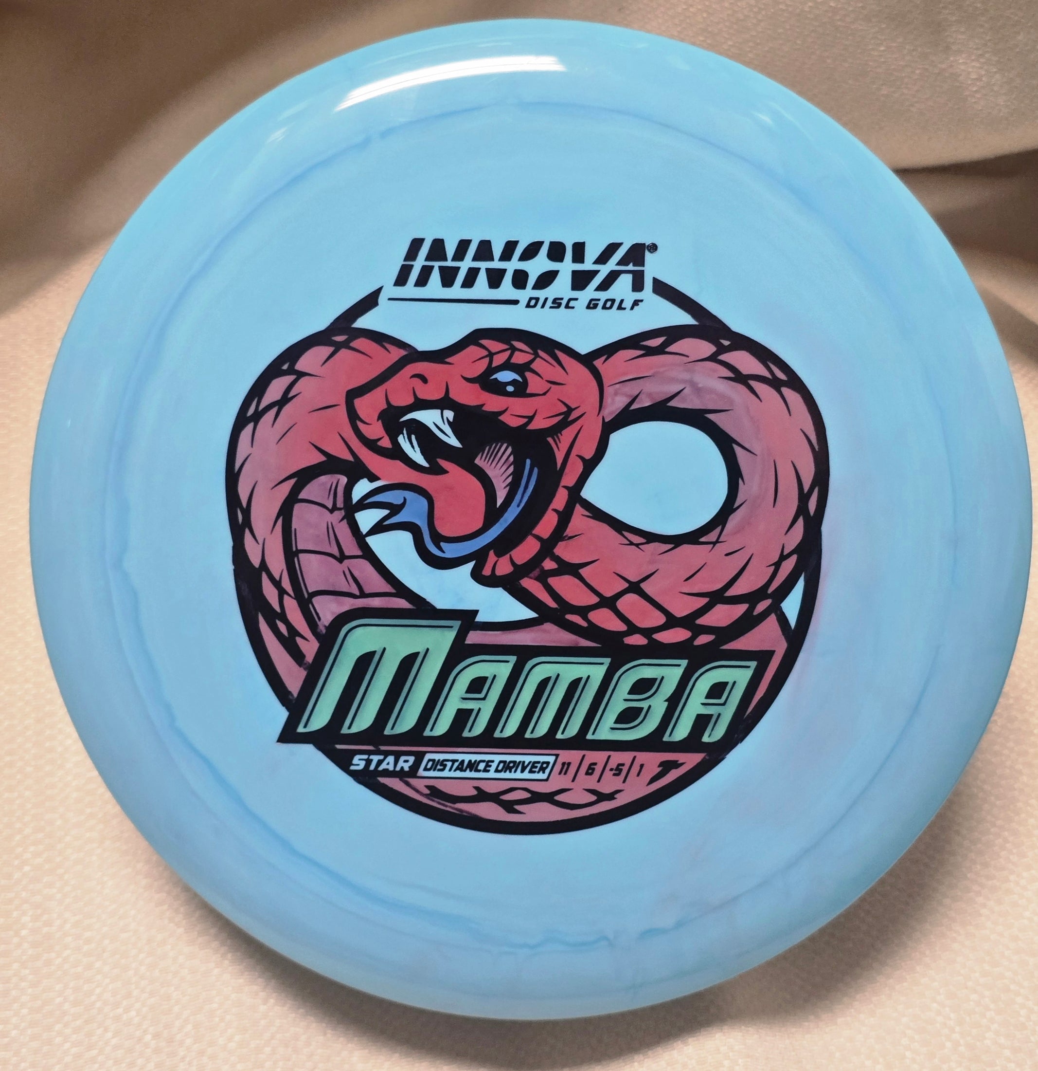 Load image into Gallery viewer, Innova Mamba w/ Custom Hand-Filled Stamp - Star 169g