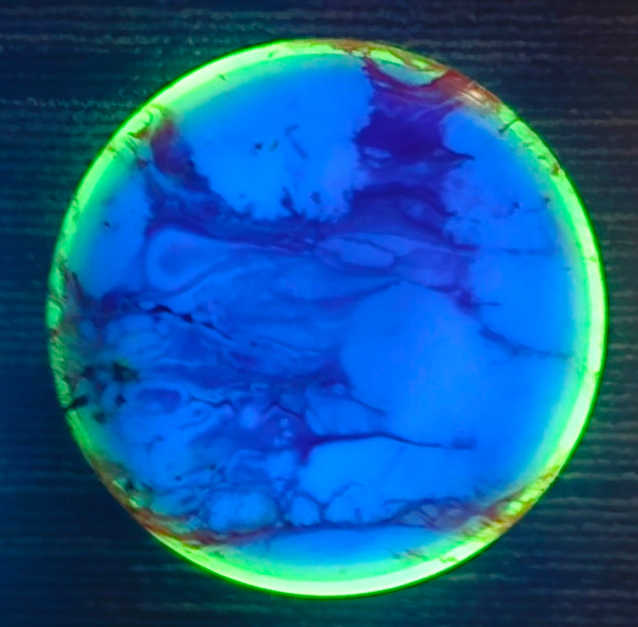 Load image into Gallery viewer, Axiom Glow Envy w/ Custom Swirl Dye - Total Eclipse 172g