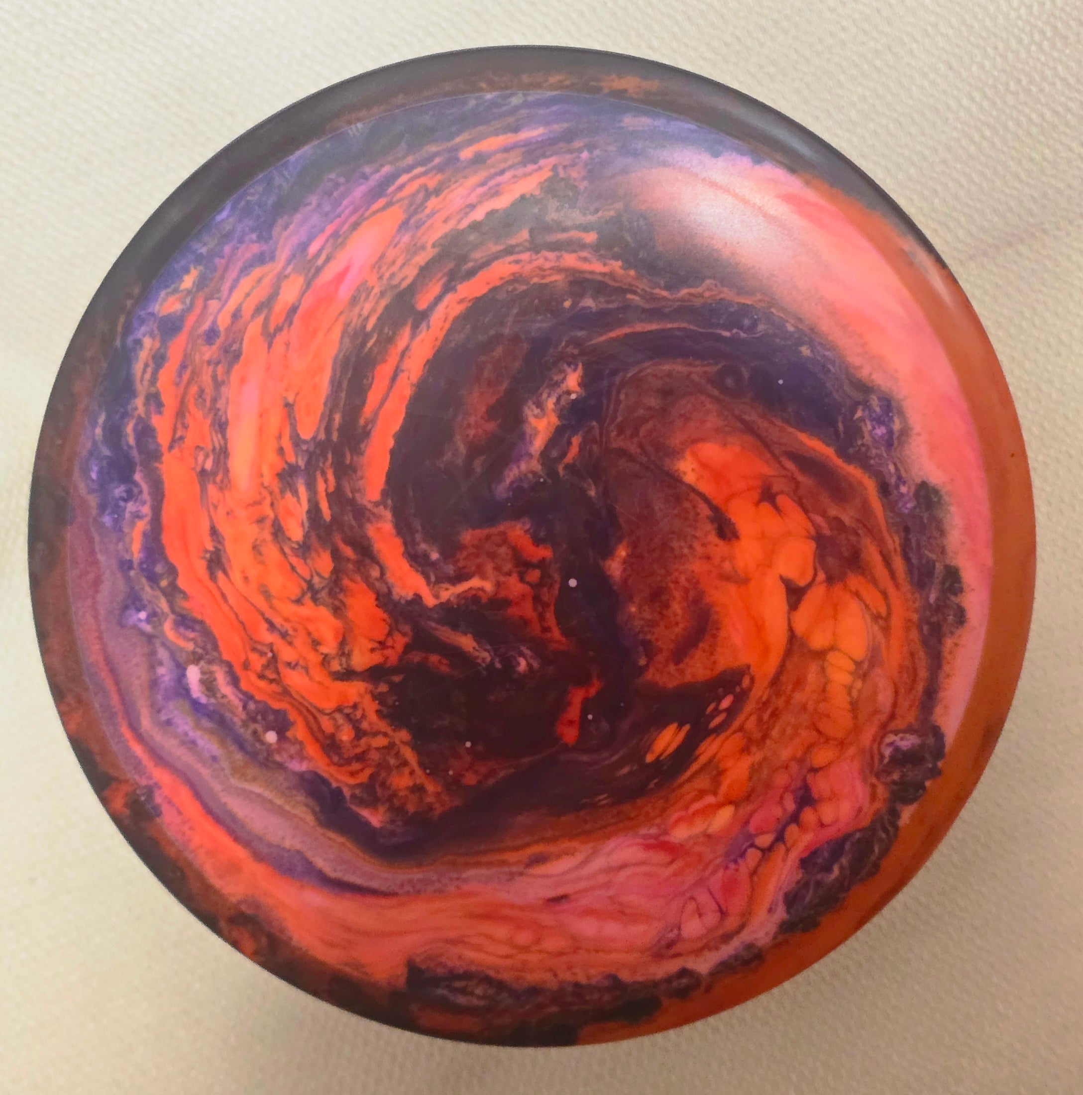 Load image into Gallery viewer, Axiom Fireball w/ Custom Swirl Dye - Fission 160g