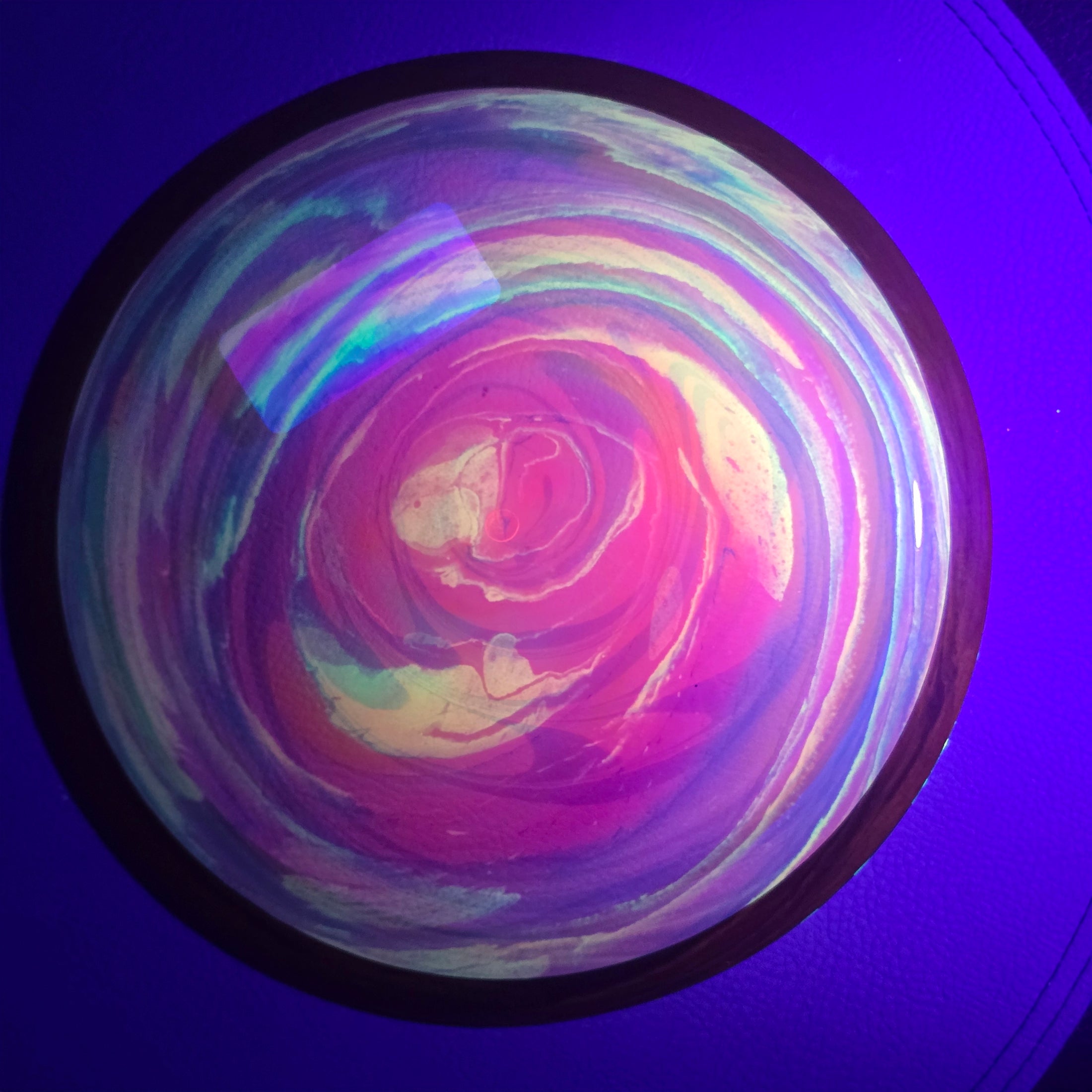 Load image into Gallery viewer, MVP Inertia Distance Driver w/ Custom Swirl Dye - Proton 170g