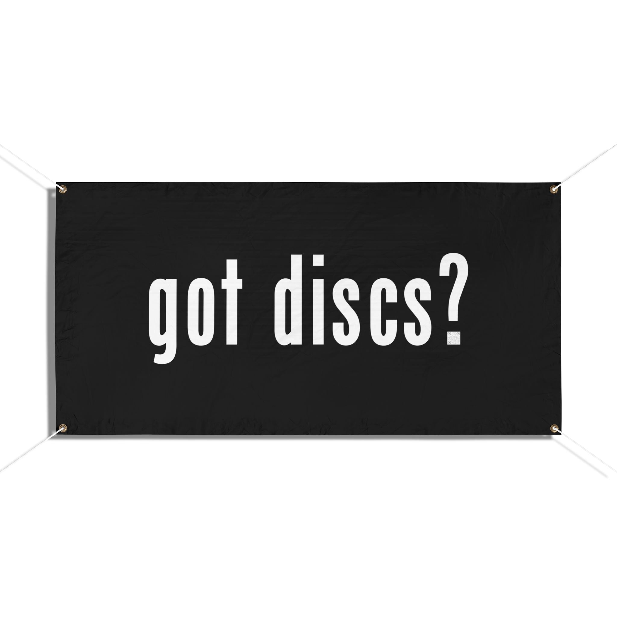 Load image into Gallery viewer, got discs? w/ foo fliers QR code