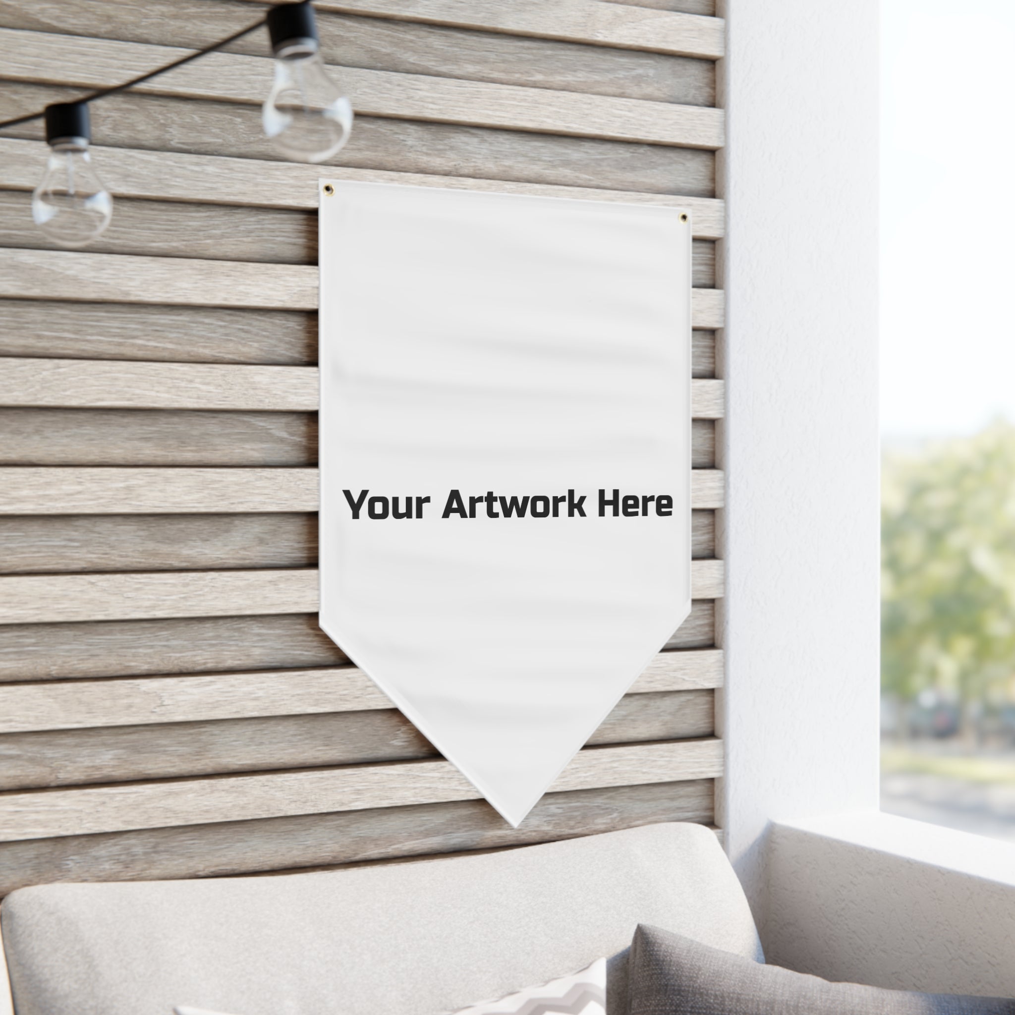 Load image into Gallery viewer, Custom Printed Pennant