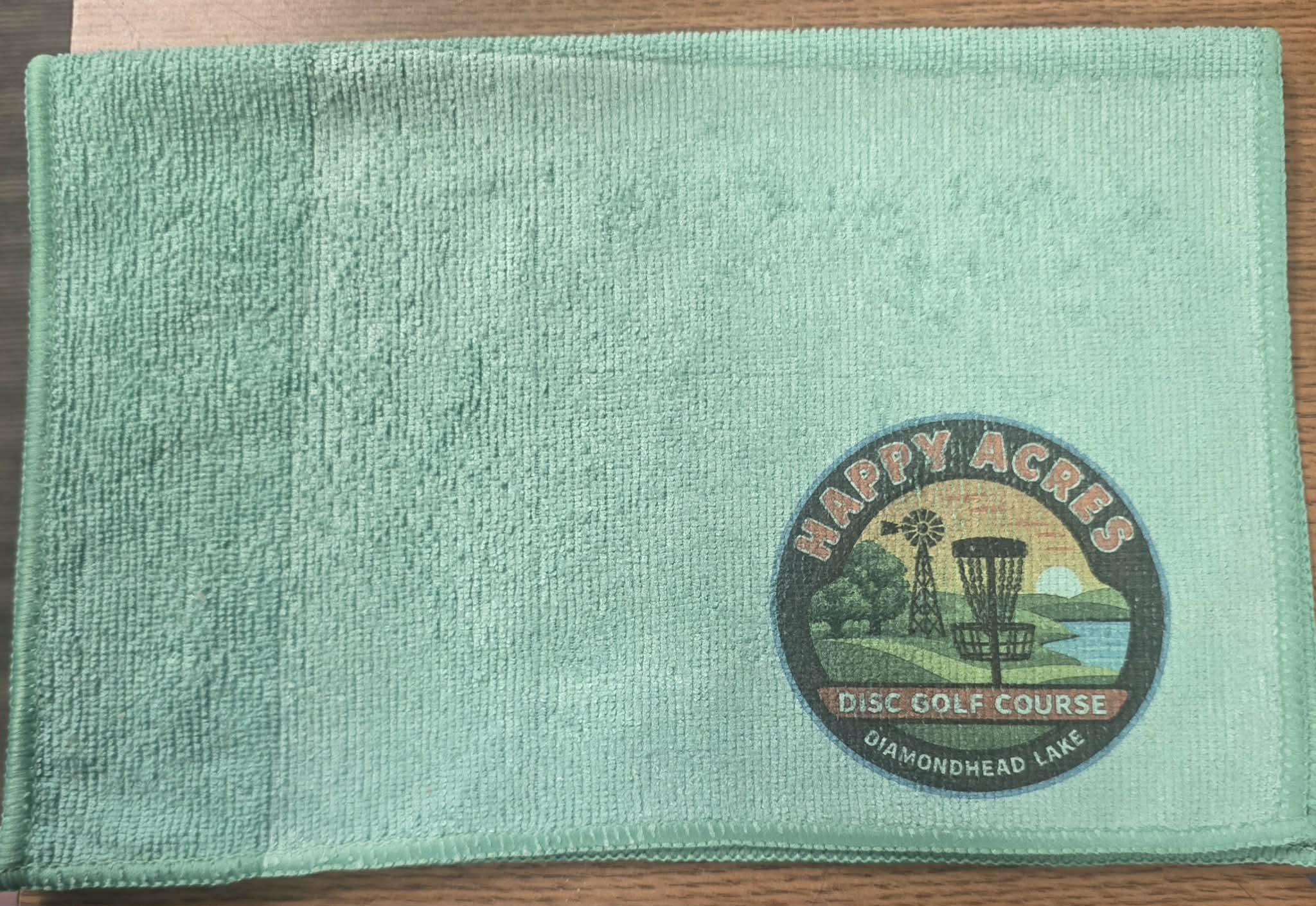 Load image into Gallery viewer, Happy Acres Microfiber Towel 12" x 16" w/ Grommet