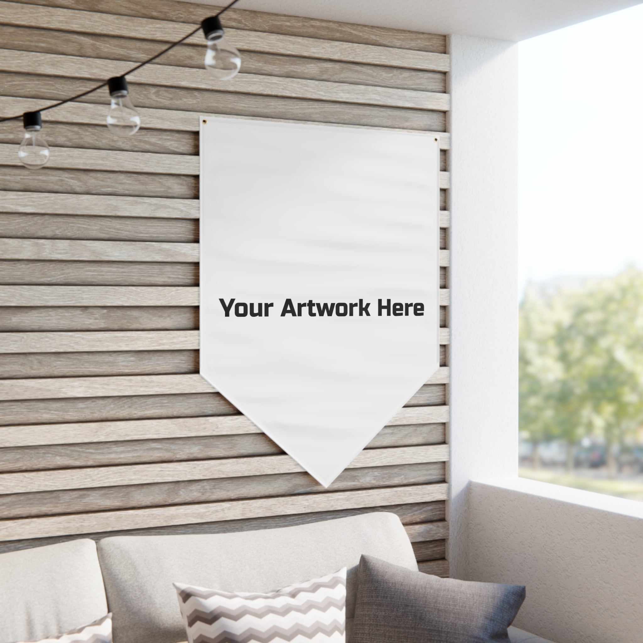 Load image into Gallery viewer, Custom Printed Pennant