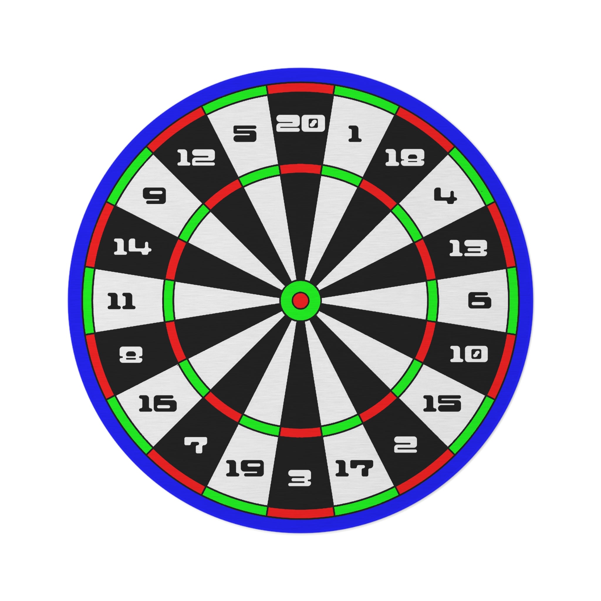 Load image into Gallery viewer, Dart Board Mini Marker Game Board Rug