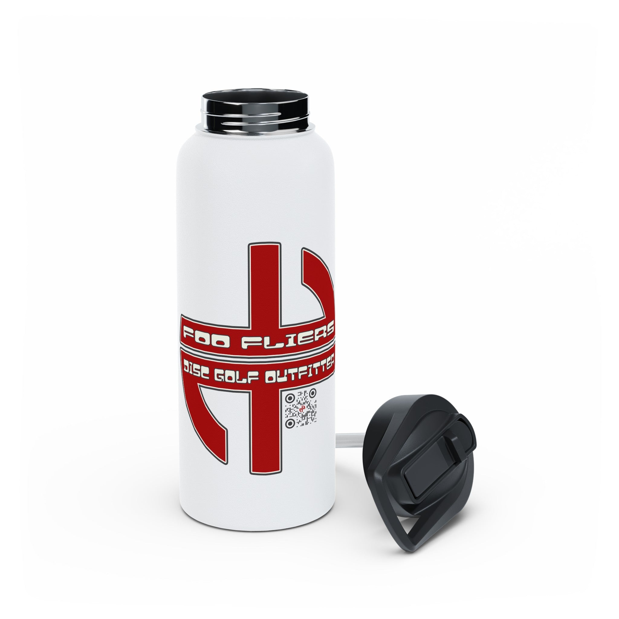 Load image into Gallery viewer, Foo Fliers DGO Stainless Steel Water Bottle w/ Standard Lid