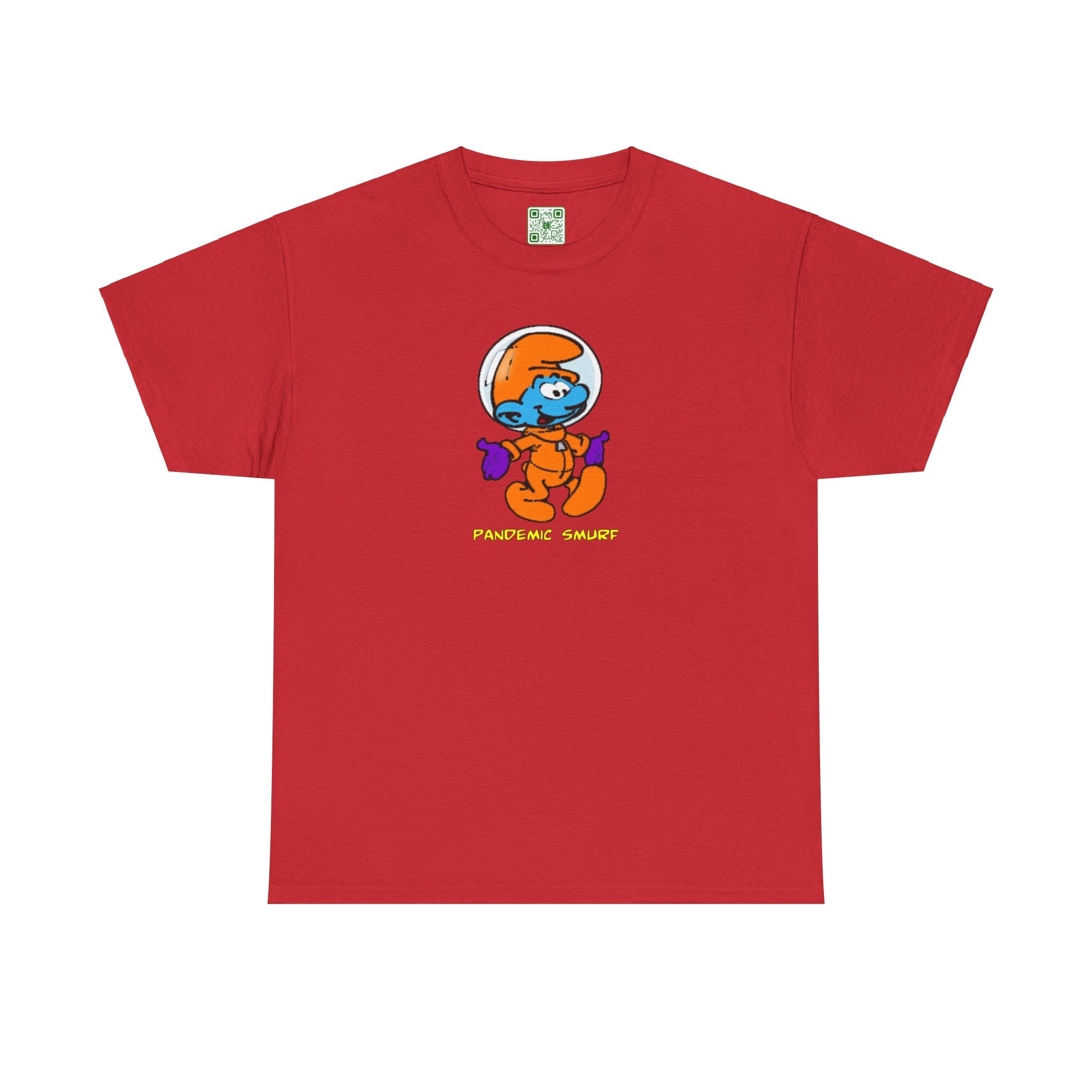 Load image into Gallery viewer, "Pandemic Smurf" - Unisex Heavy Cotton Tee
