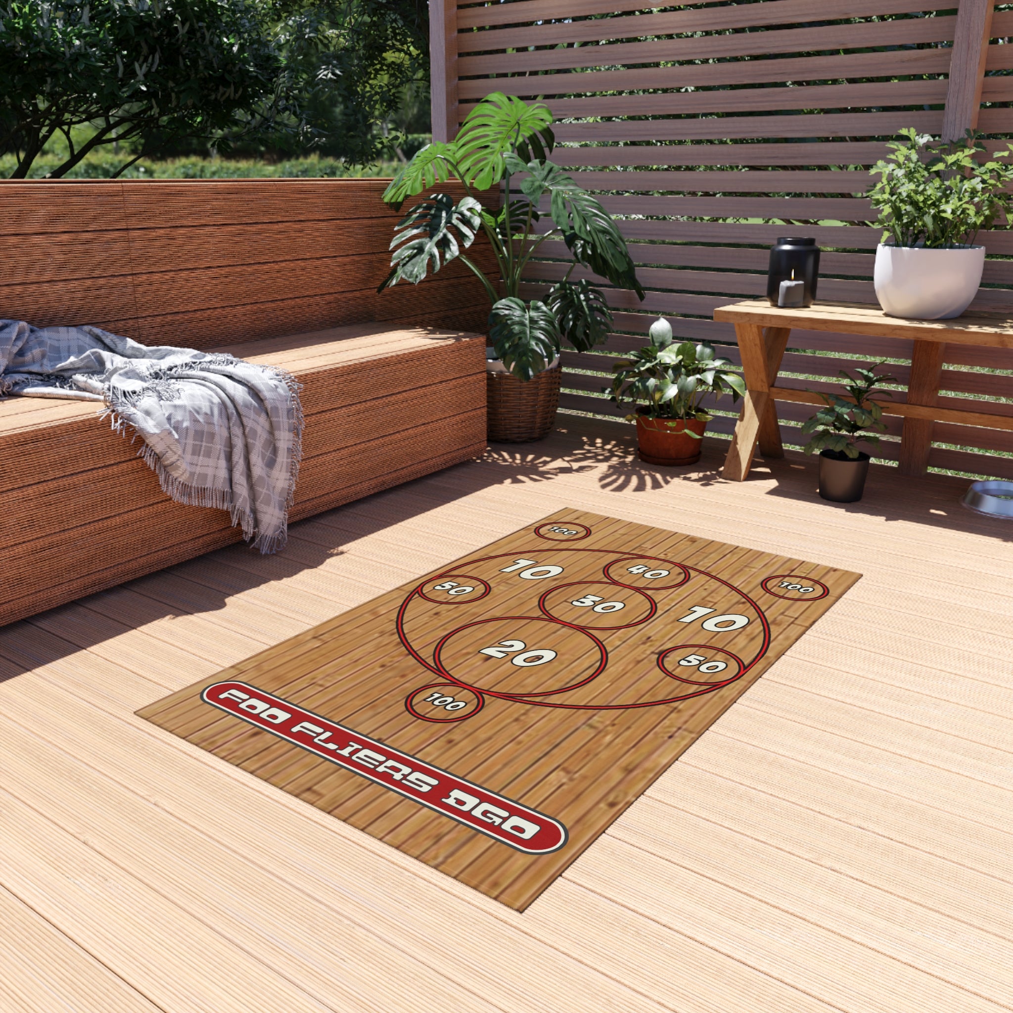 Load image into Gallery viewer, Disc Golf Mini Marker Toss Game Rug