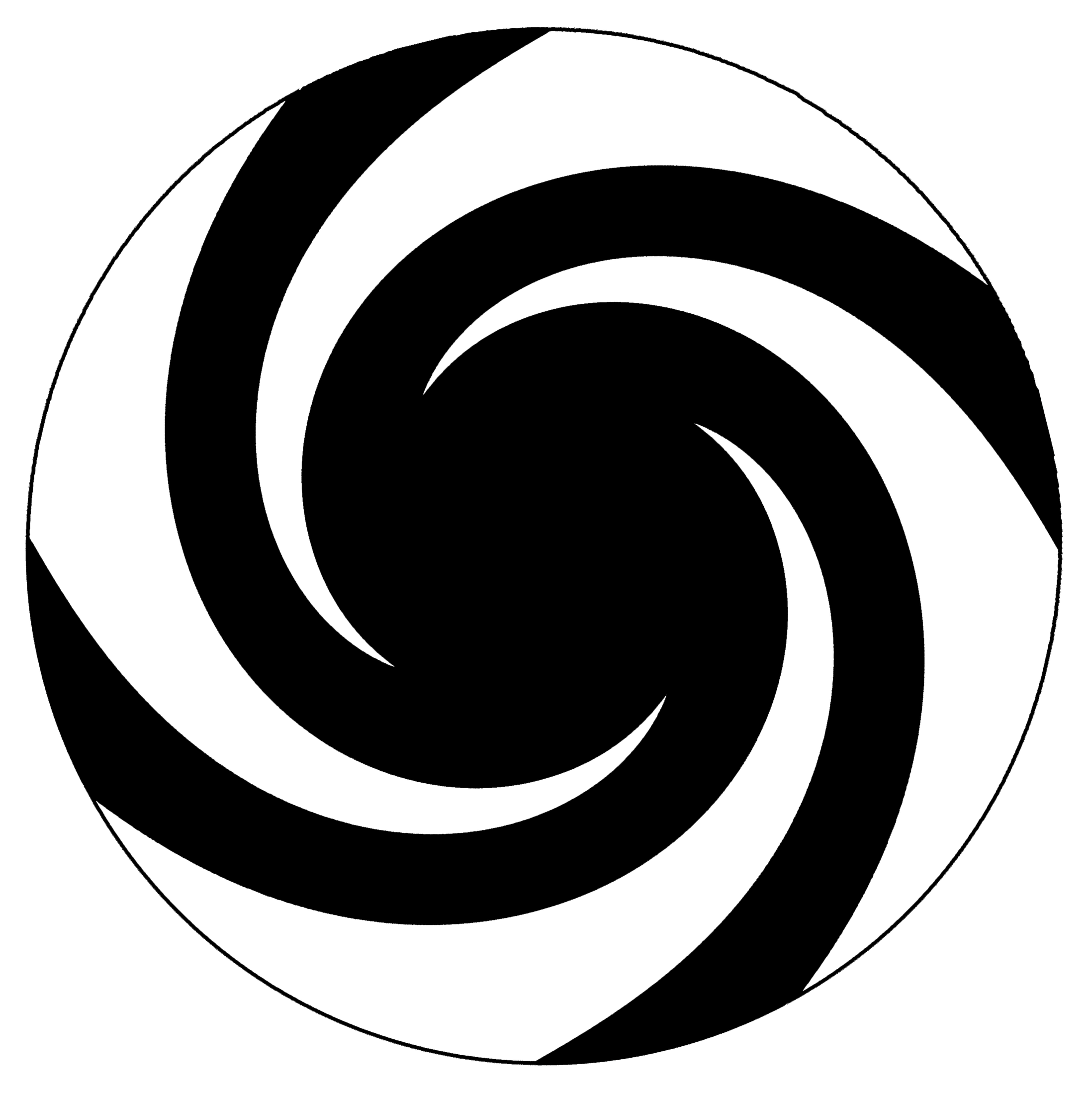 Load image into Gallery viewer, Stencil: Swirl, Counterclockwise, Solid