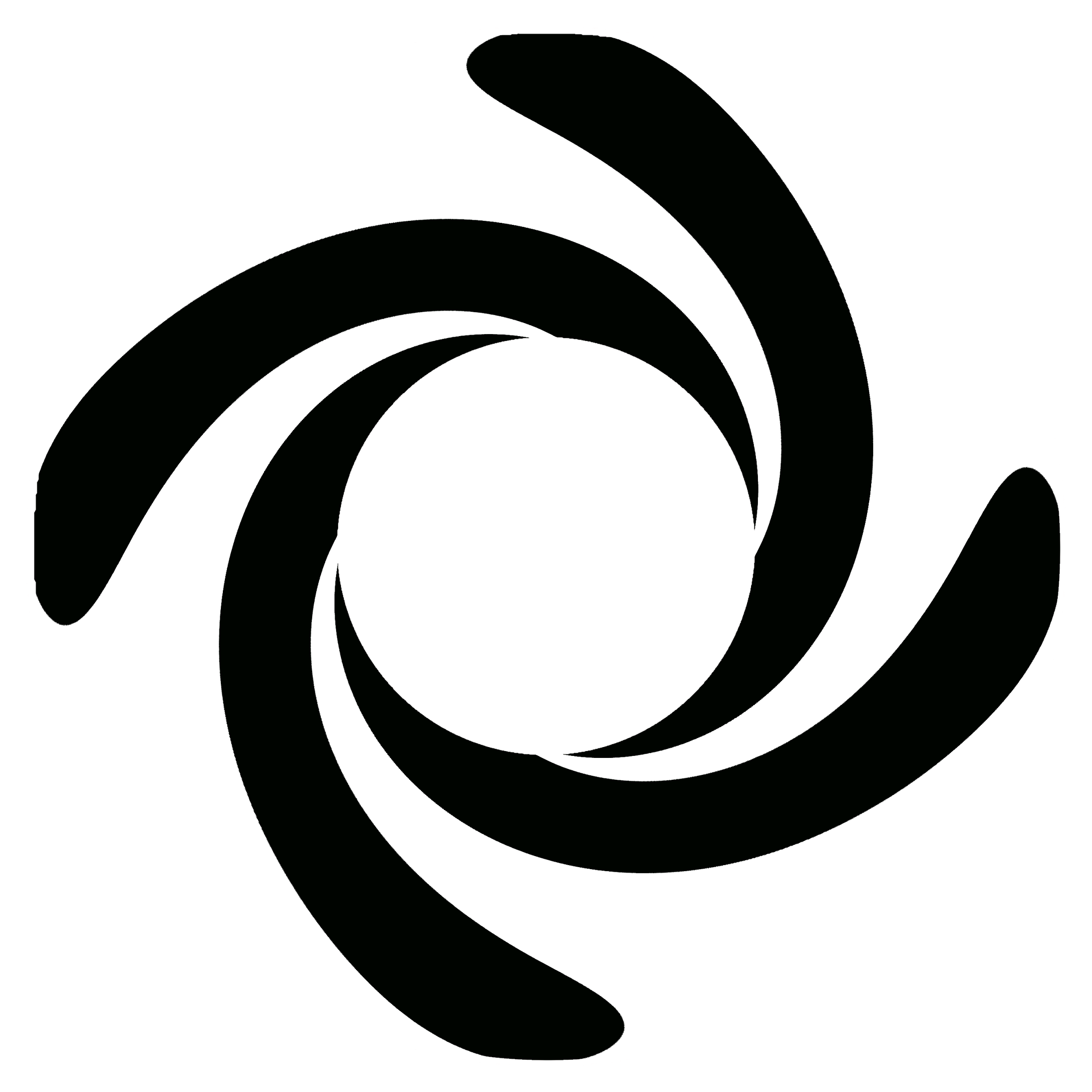 Load image into Gallery viewer, Stencil: Swirl, Clockwise, Open