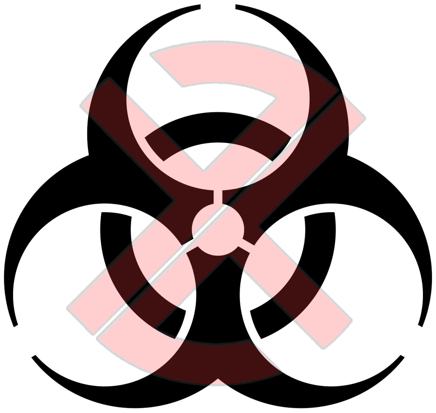 Load image into Gallery viewer, Stencil: Biohazard Symbol