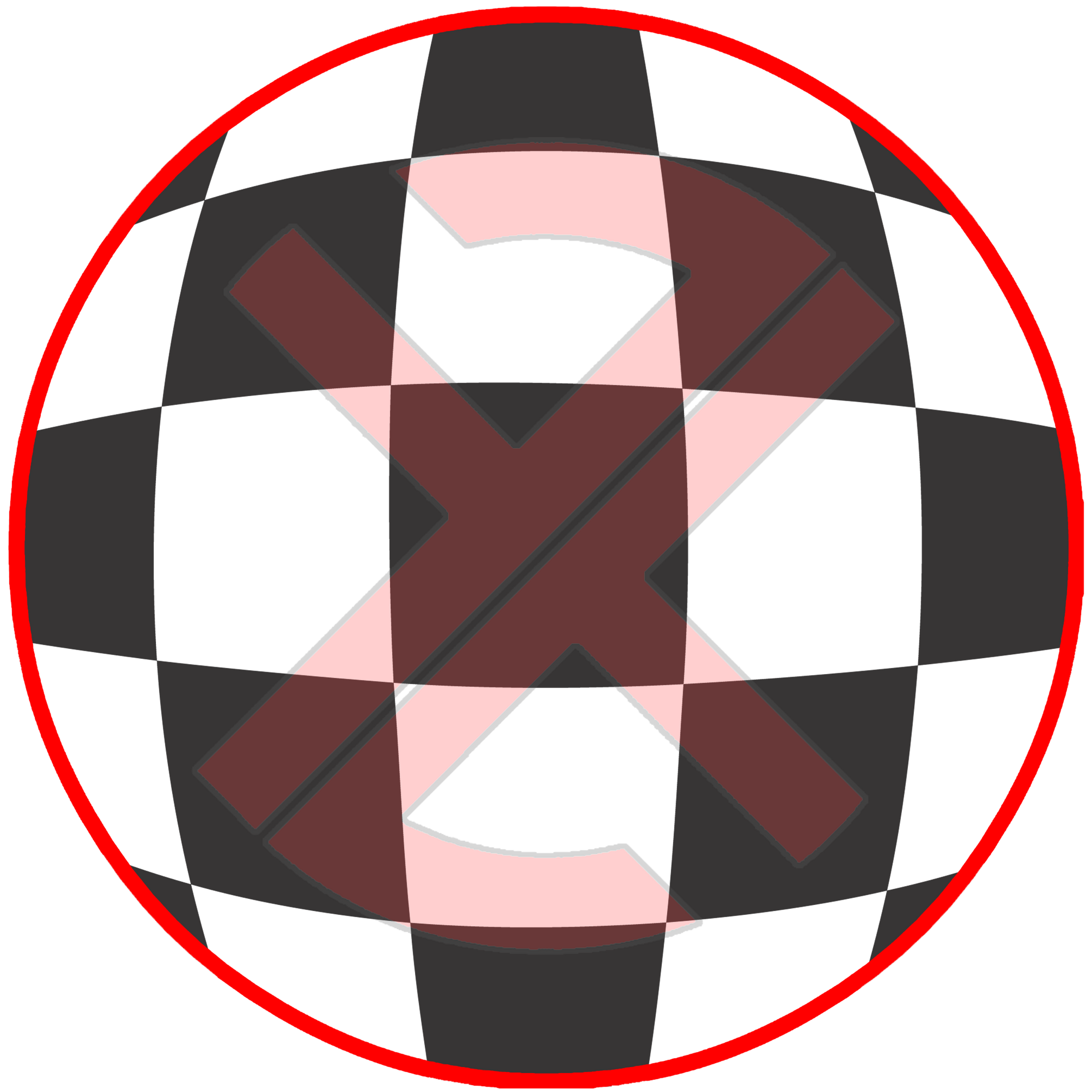 Load image into Gallery viewer, Stencil: Checkered Sphere
