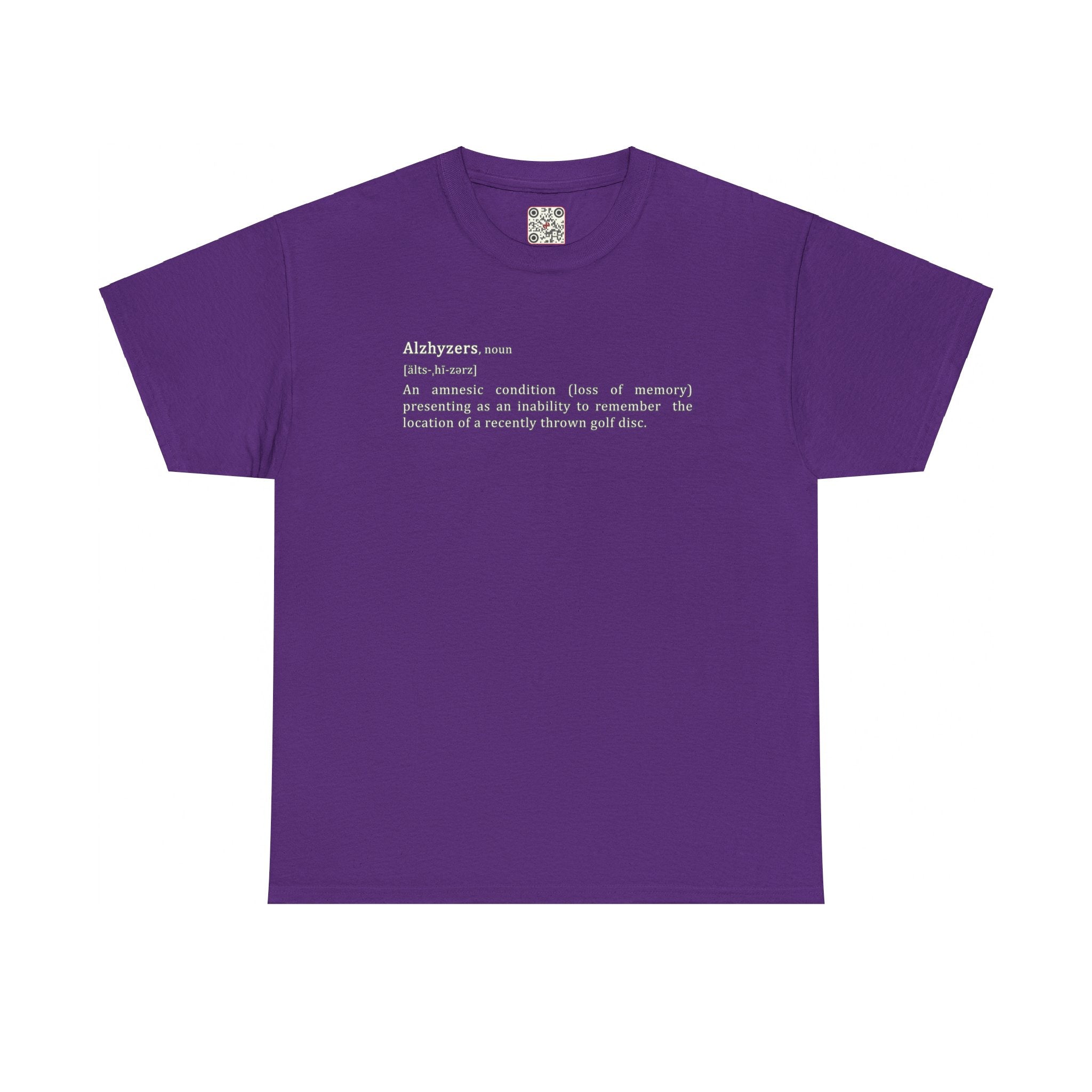 Load image into Gallery viewer, Disctionary: Alzhyzers - Heavy Cotton Tee
