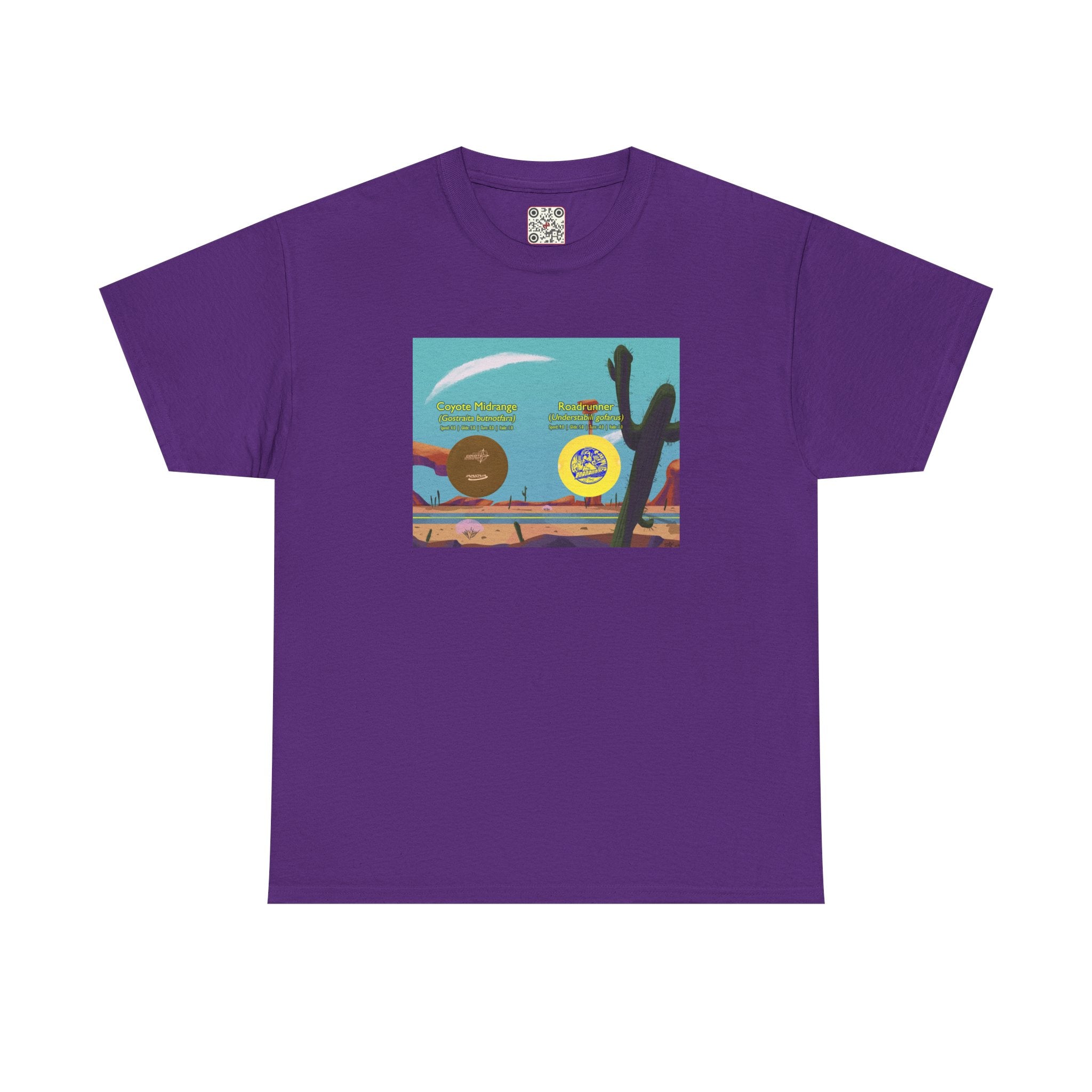 Load image into Gallery viewer, Roadrunner versus Coyote - Heavy Cotton Tee
