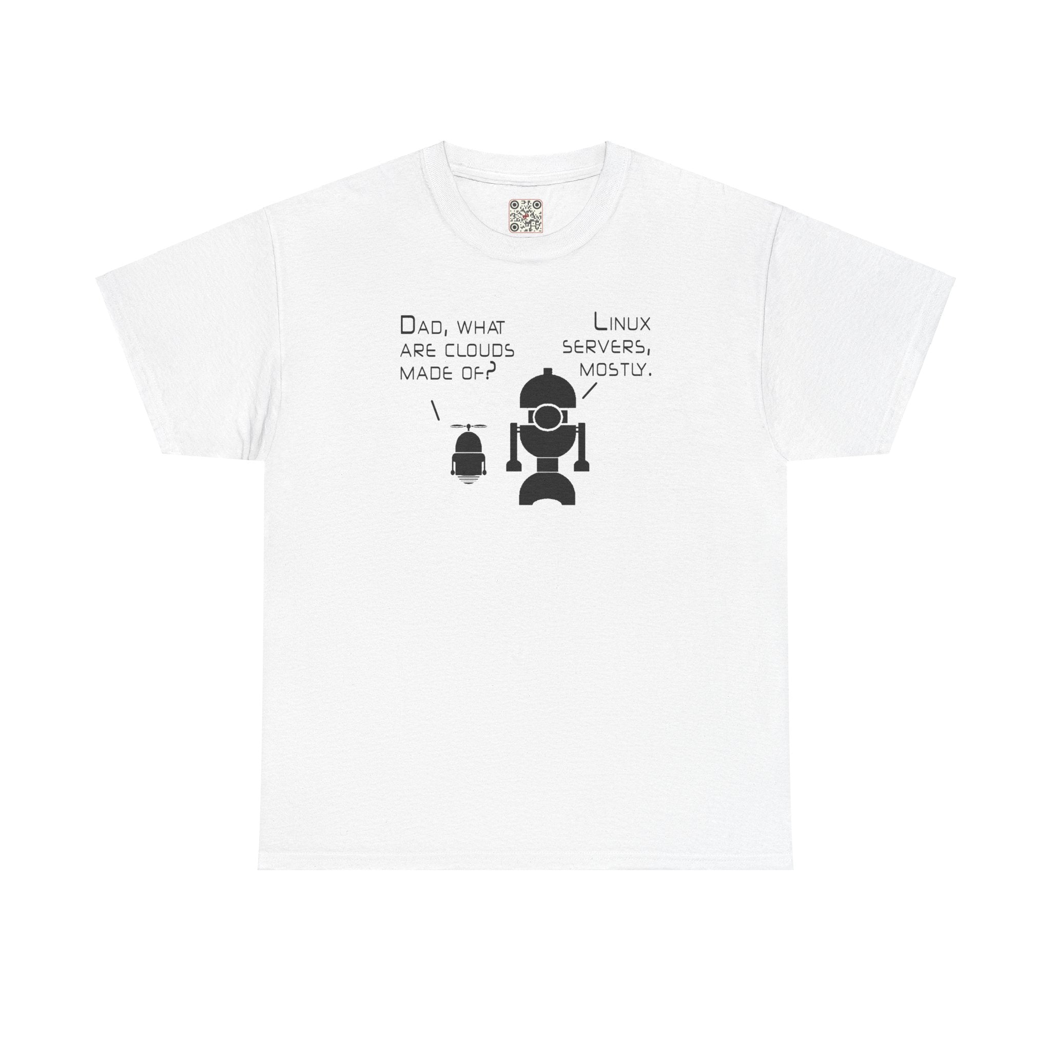 Load image into Gallery viewer, &quot;Dad, what are clouds made of?&quot; - Unisex Heavy Cotton Tee
