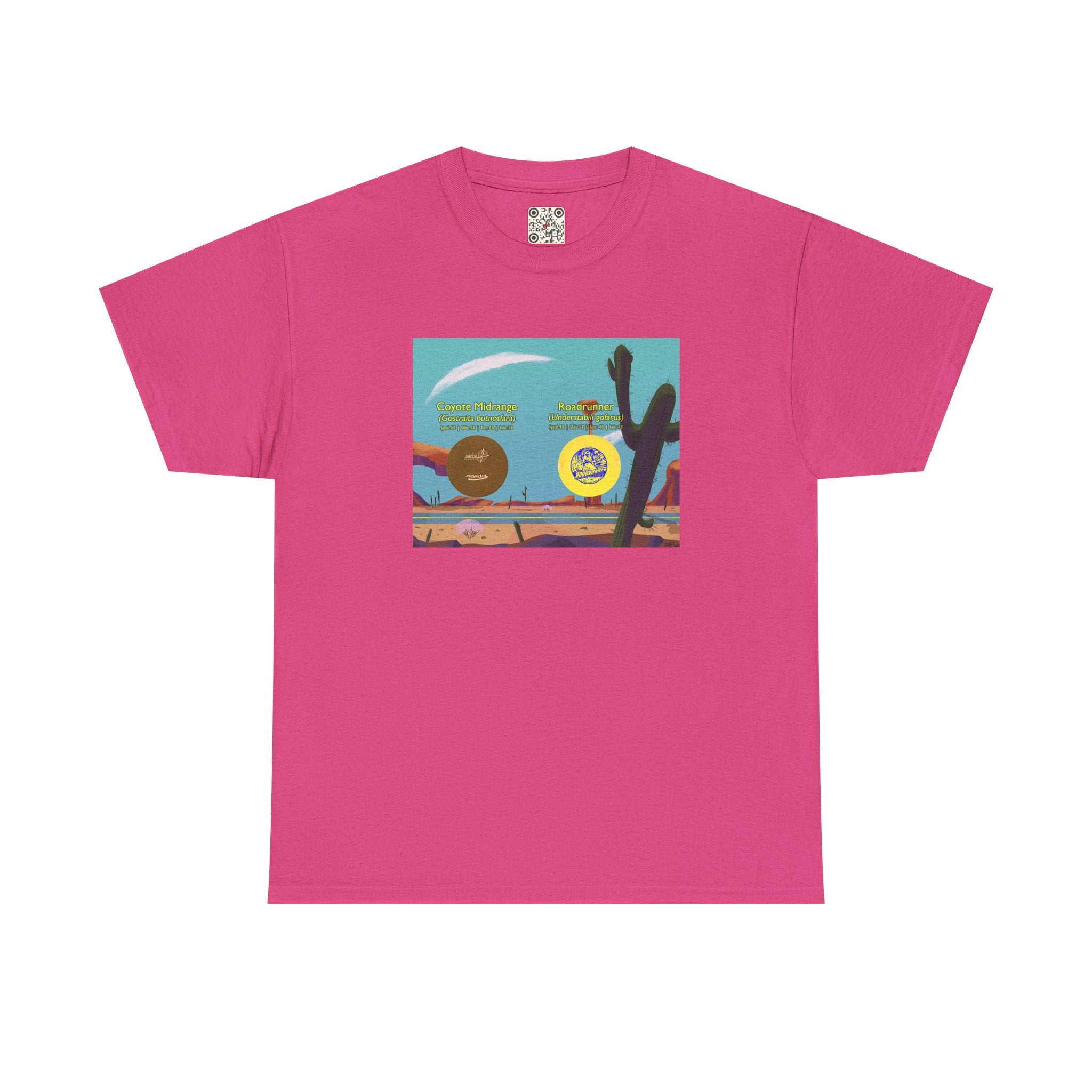 Load image into Gallery viewer, Roadrunner versus Coyote - Heavy Cotton Tee
