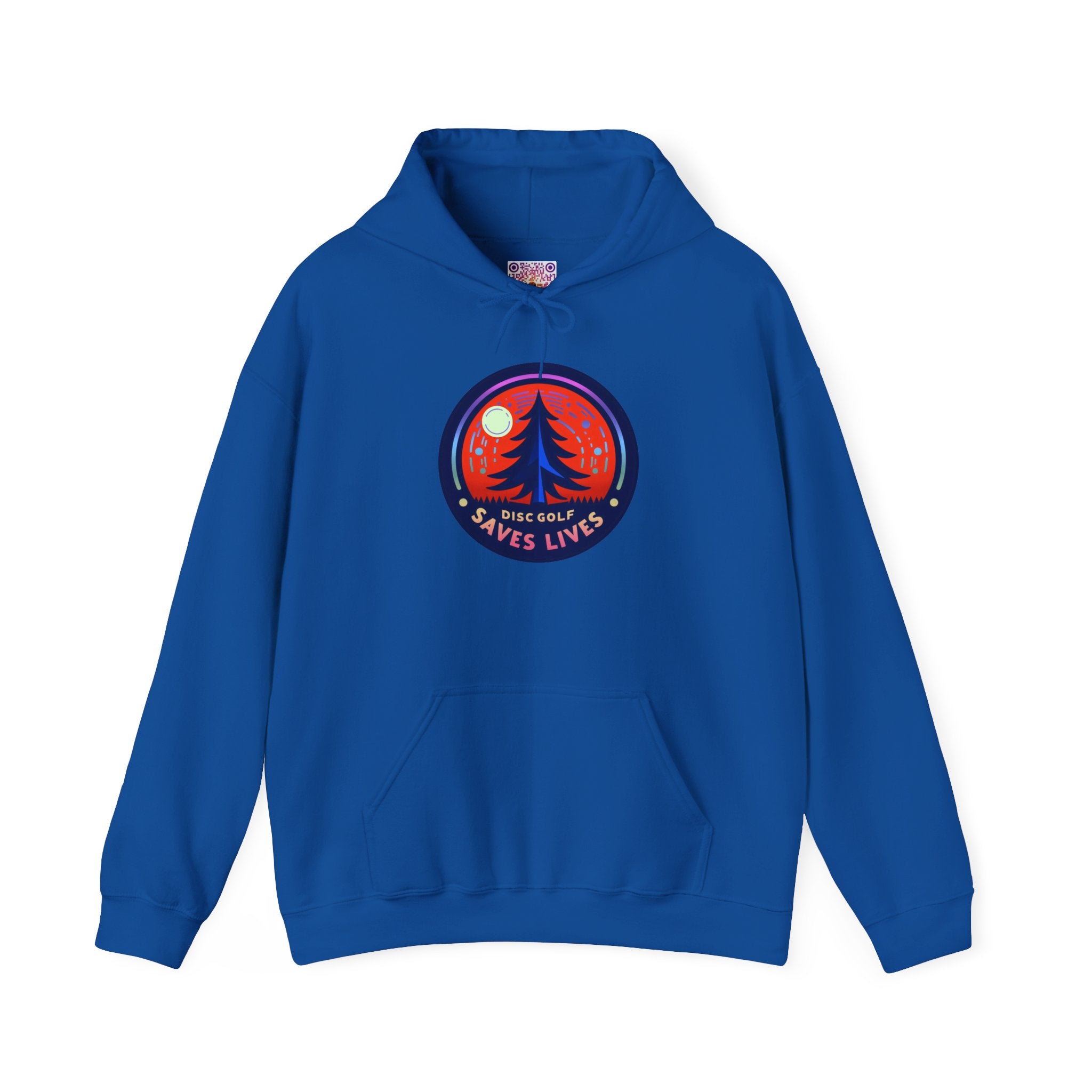 Load image into Gallery viewer, Disc Golf Saves Lives Pine Tree Hoodie
