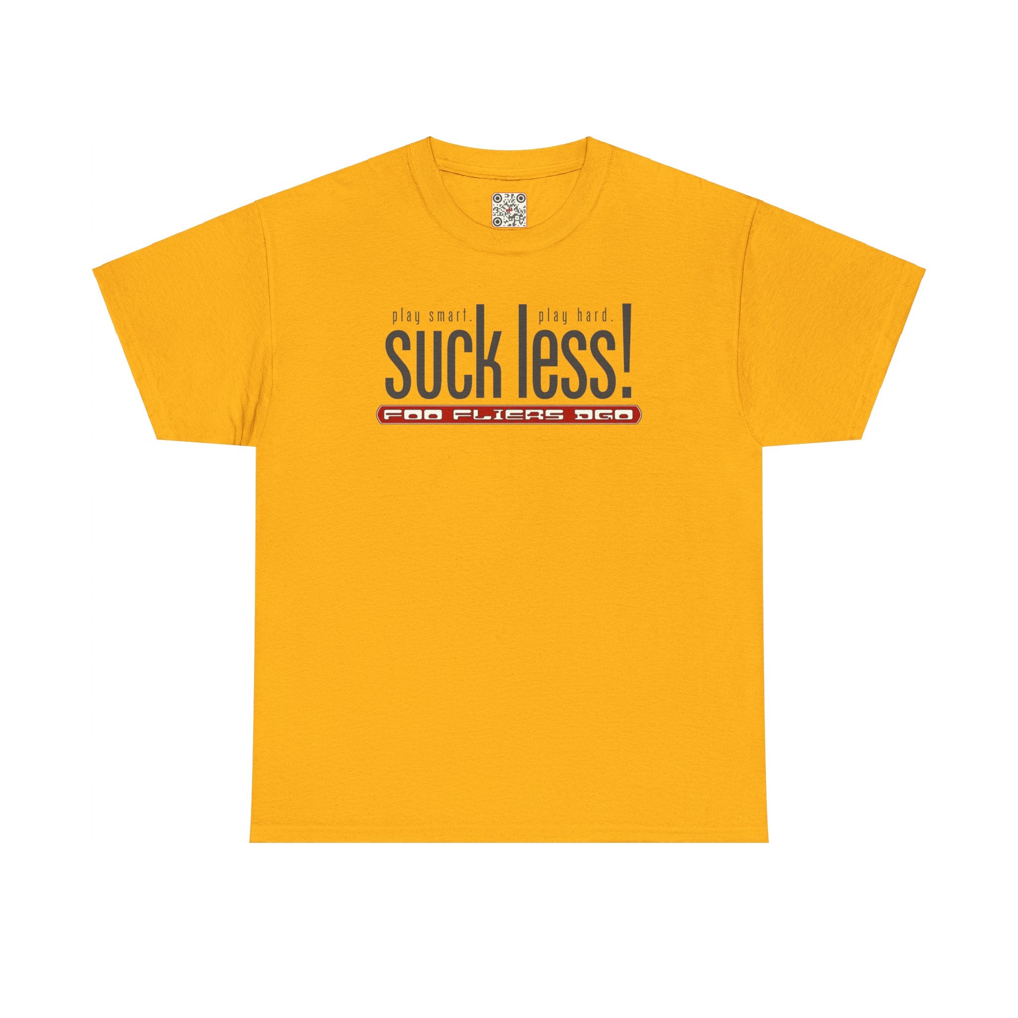 Load image into Gallery viewer, Play Hard. Play Smart. Suck Less! - Heavy Cotton Tee
