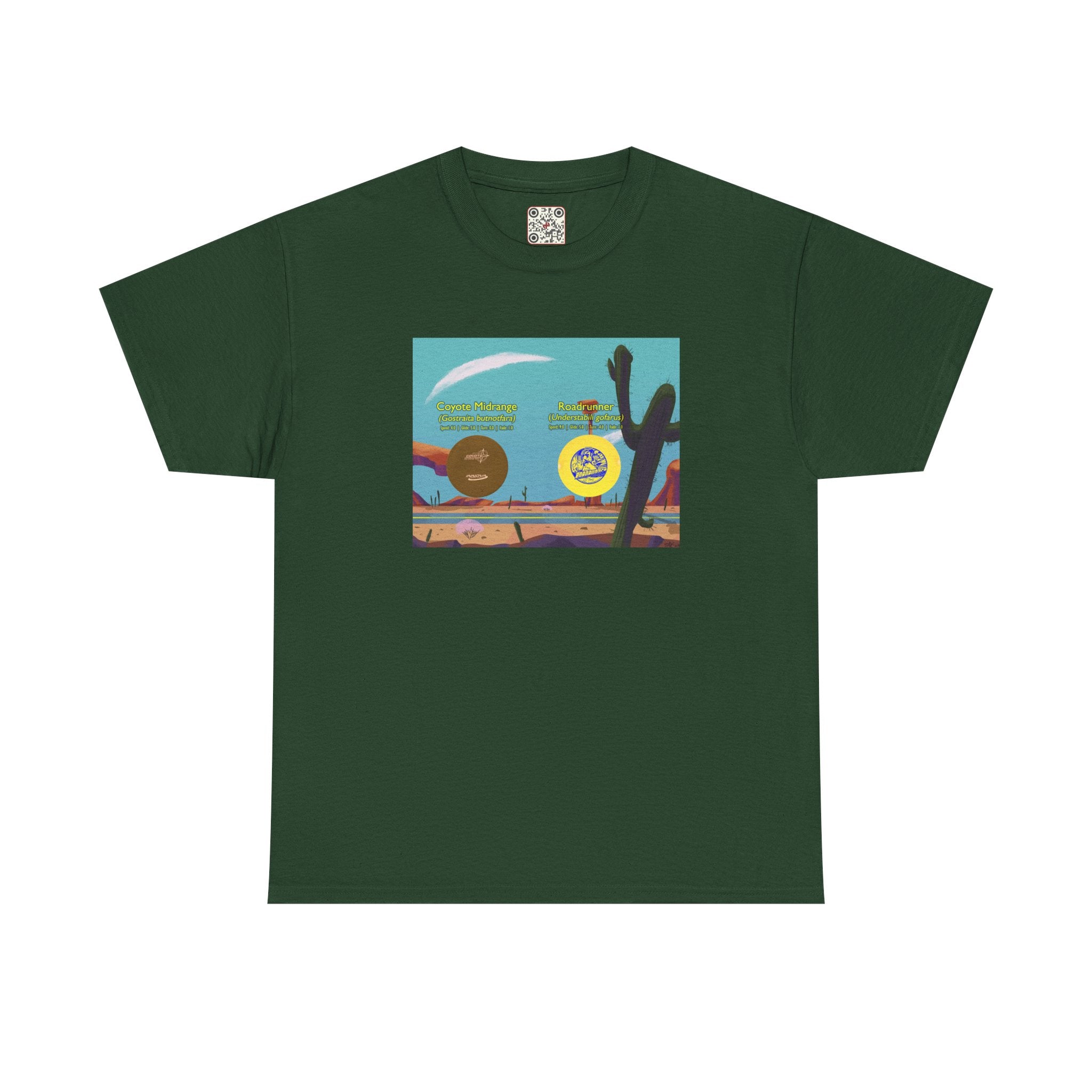 Load image into Gallery viewer, Roadrunner versus Coyote - Heavy Cotton Tee

