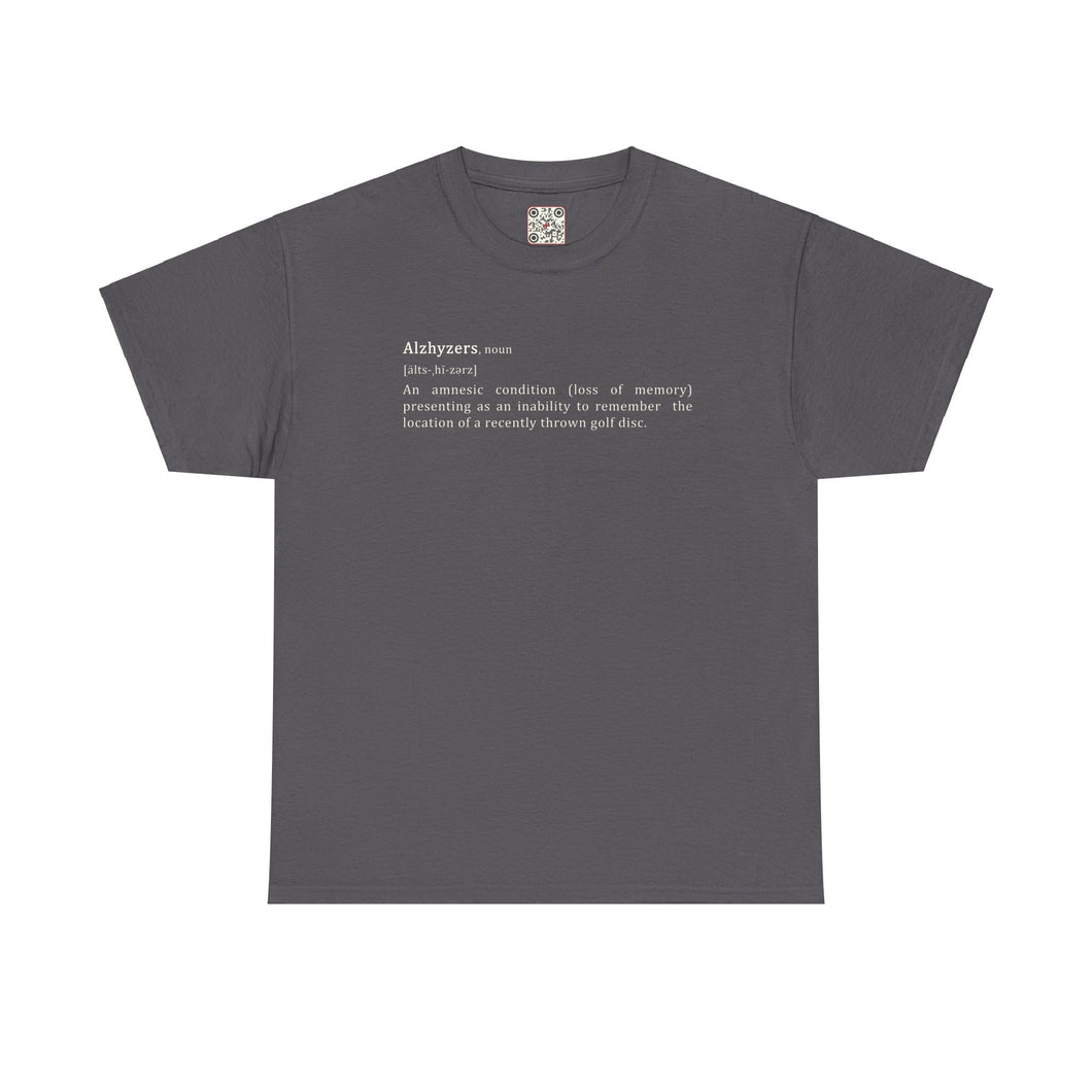 Disctionary: Alzhyzers - Heavy Cotton Tee