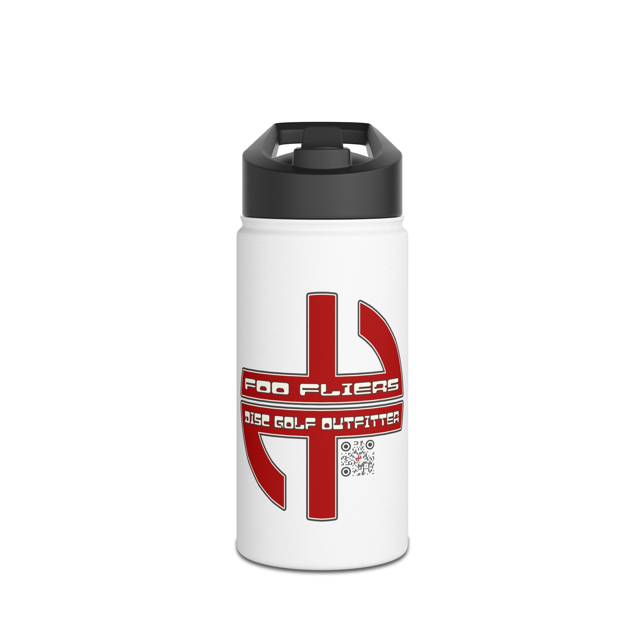 Load image into Gallery viewer, Foo Fliers DGO Stainless Steel Water Bottle w/ Standard Lid
