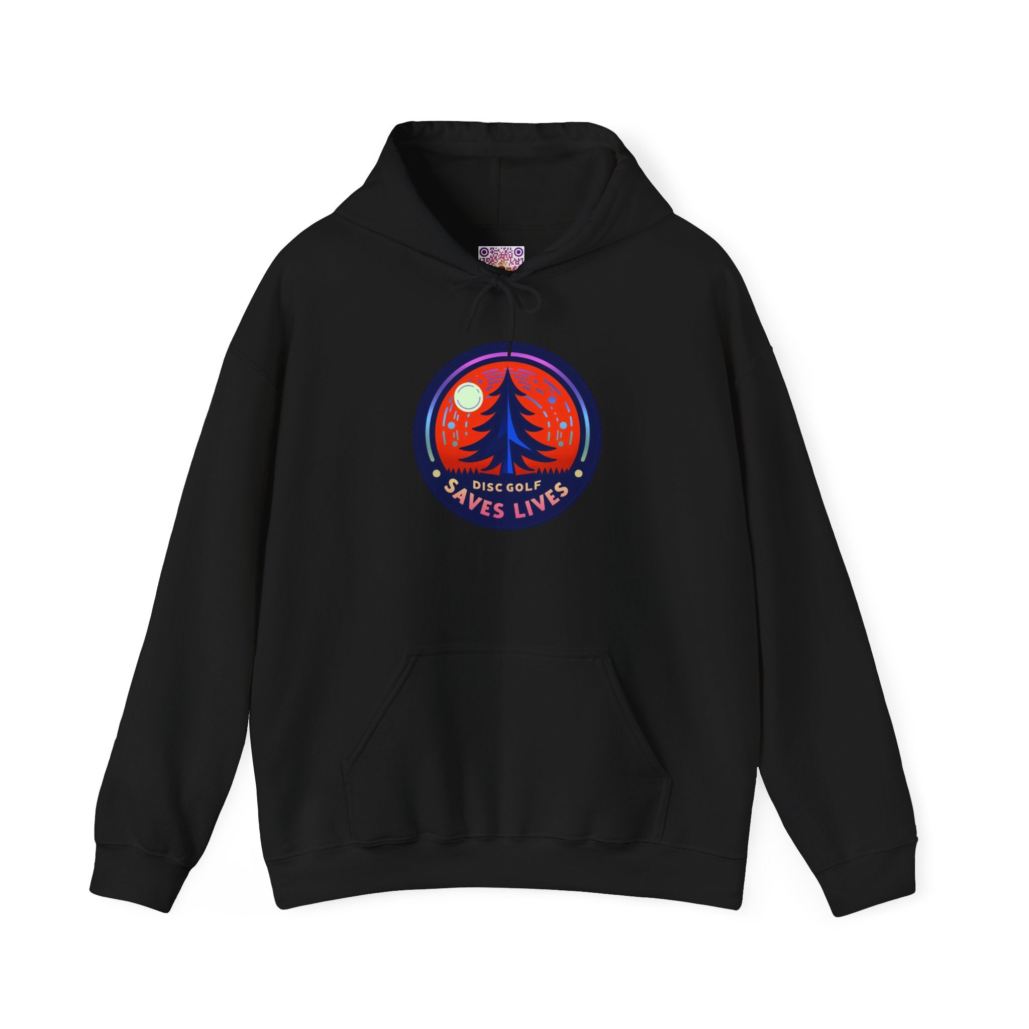 Load image into Gallery viewer, Disc Golf Saves Lives Pine Tree Hoodie
