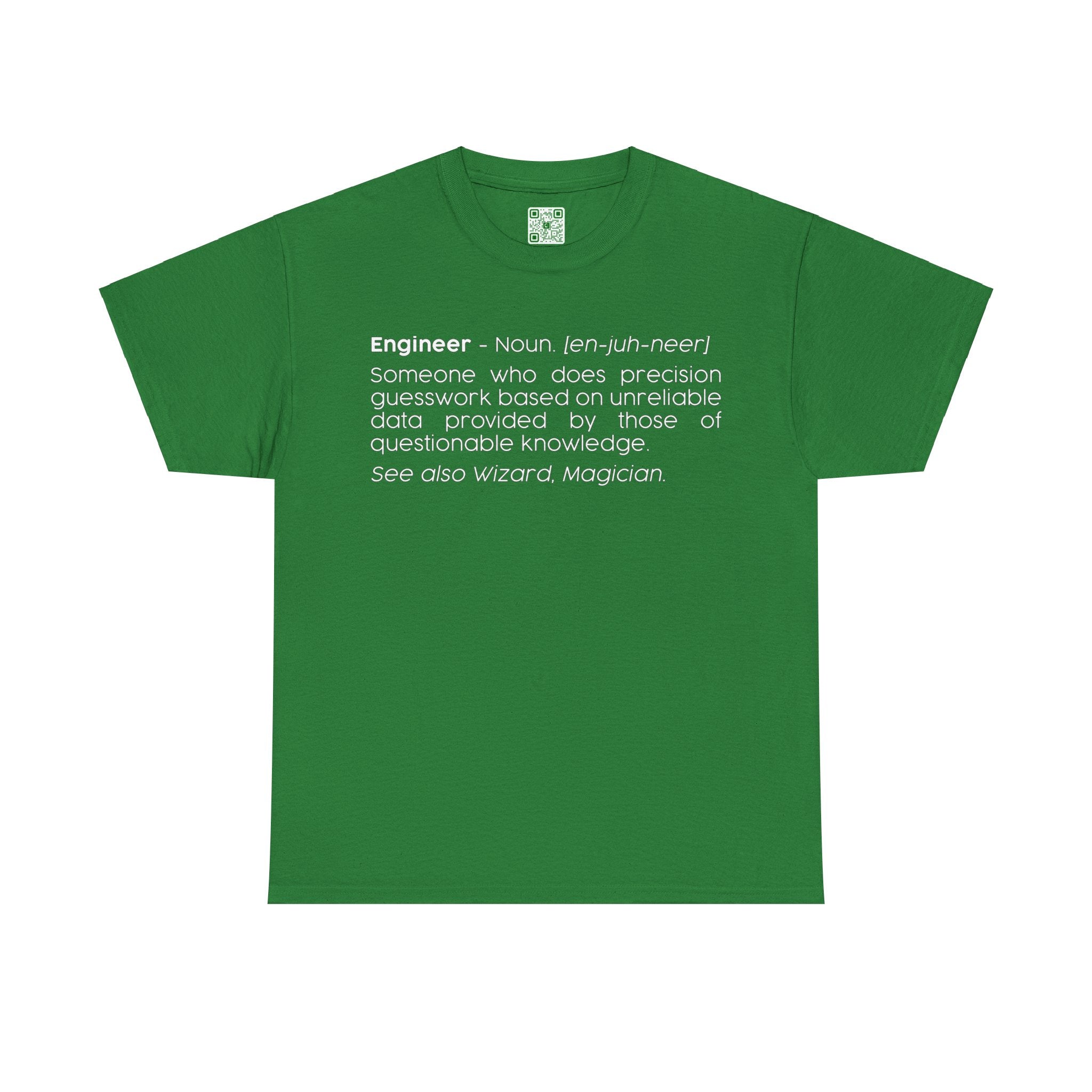 Load image into Gallery viewer, &quot;Engineer - Noun [en-juh-neer]&quot; - Heavy Cotton Tee
