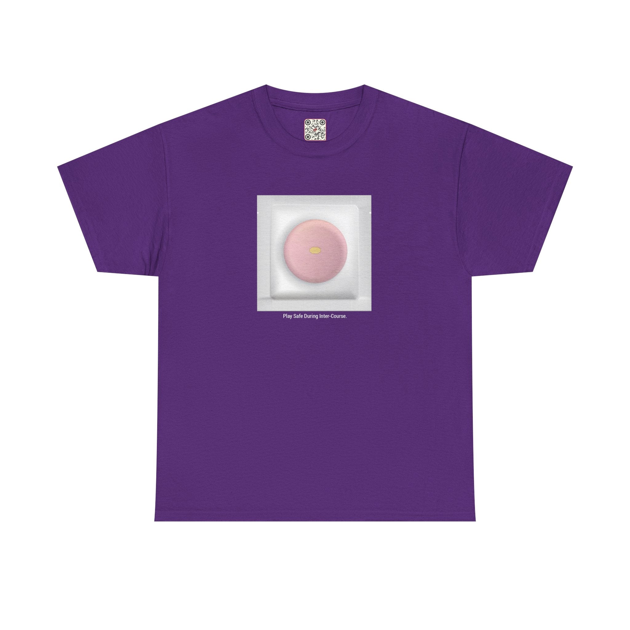 Load image into Gallery viewer, Play Safe During Inter-Course - Unisex Heavy Tee
