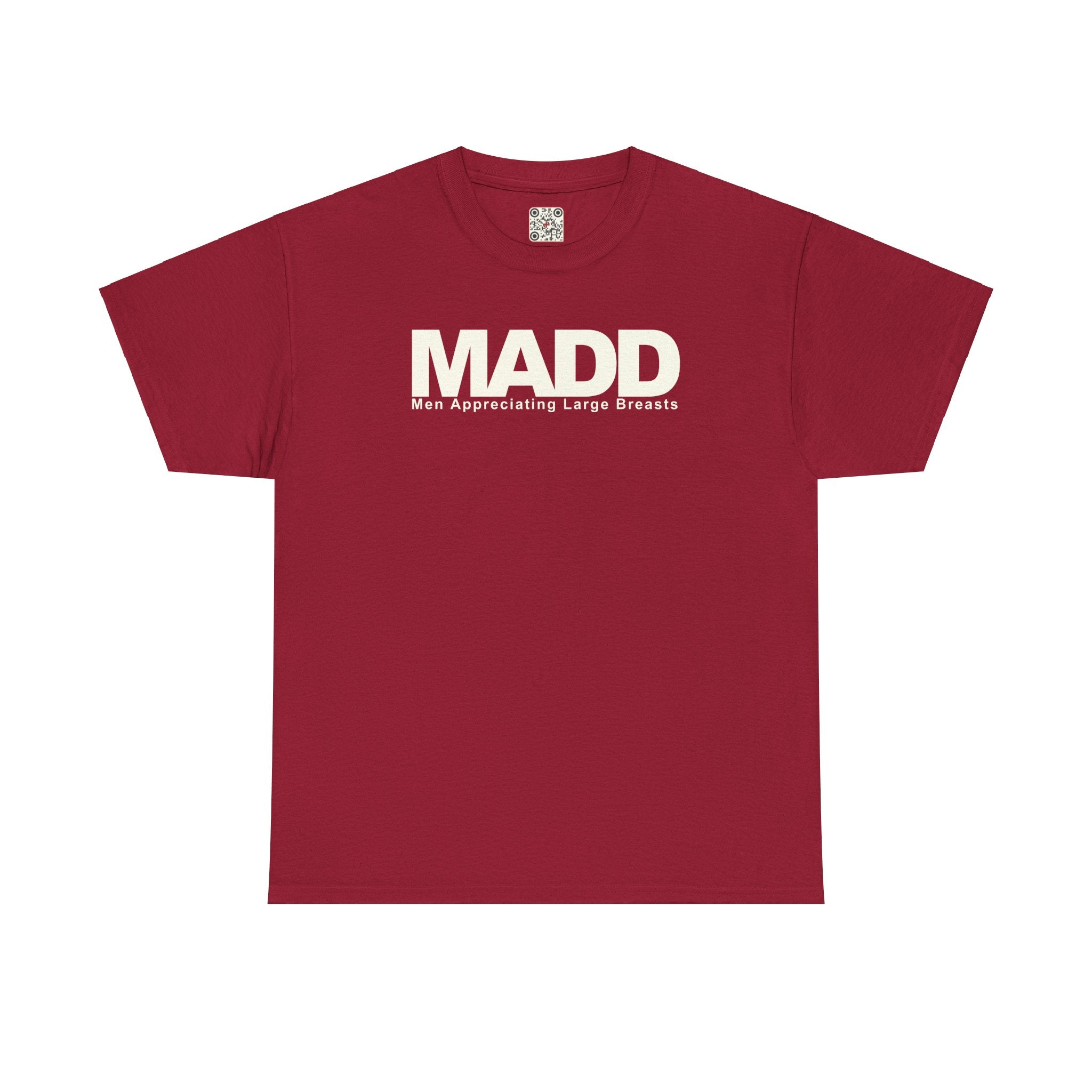 Load image into Gallery viewer, &quot;MADD: Men Appreciating Large Breasts&quot; - Unisex Heavy Cotton Tee
