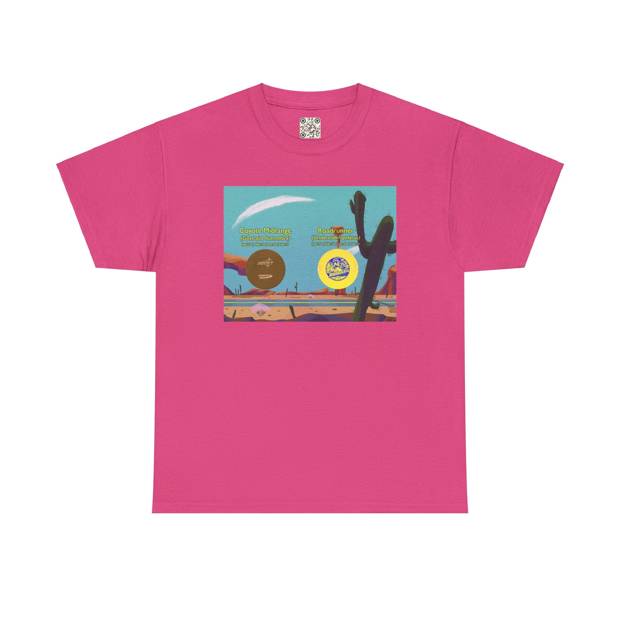 Load image into Gallery viewer, Roadrunner versus Coyote - Heavy Cotton Tee
