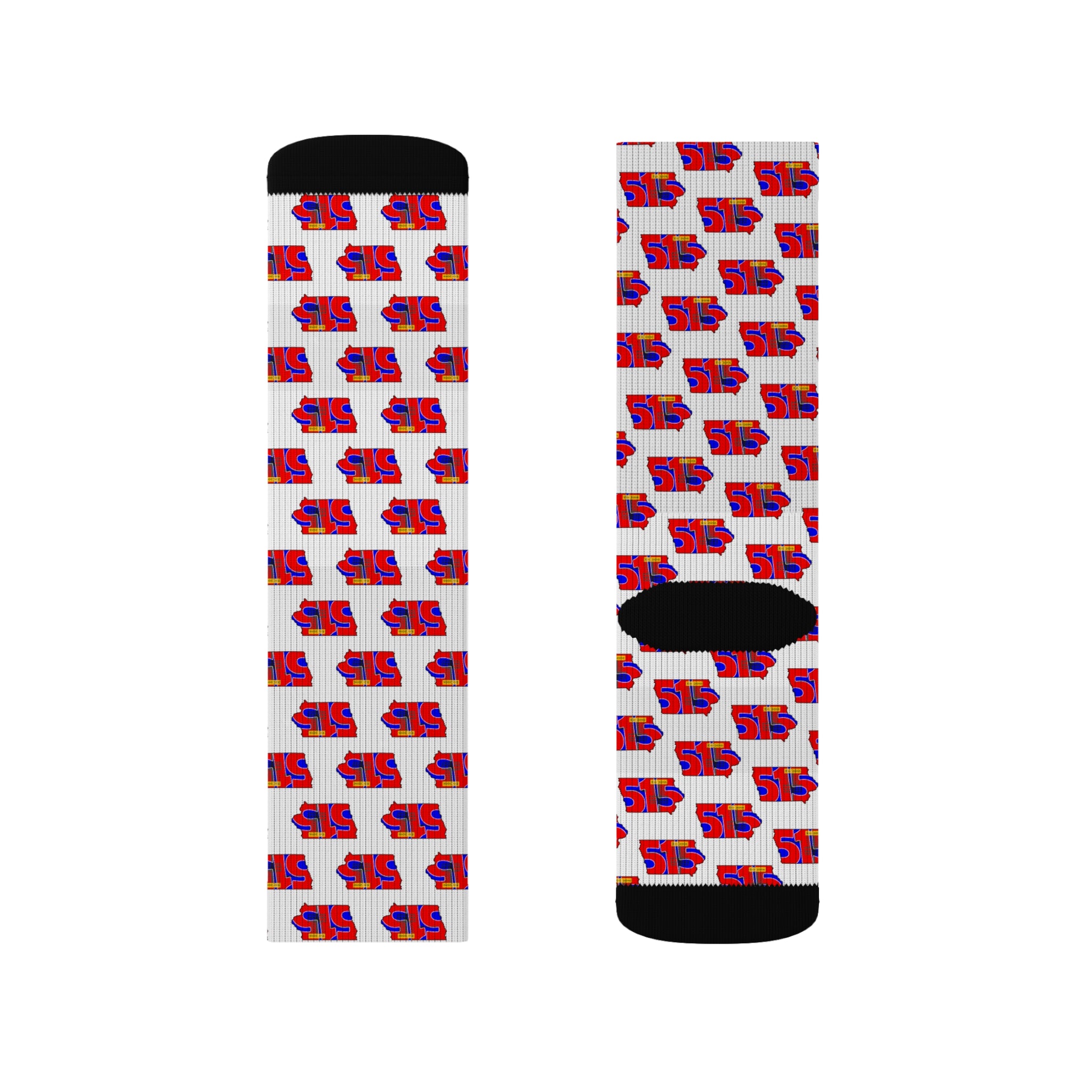 Load image into Gallery viewer, 515 Disc Golf Patterend Socks
