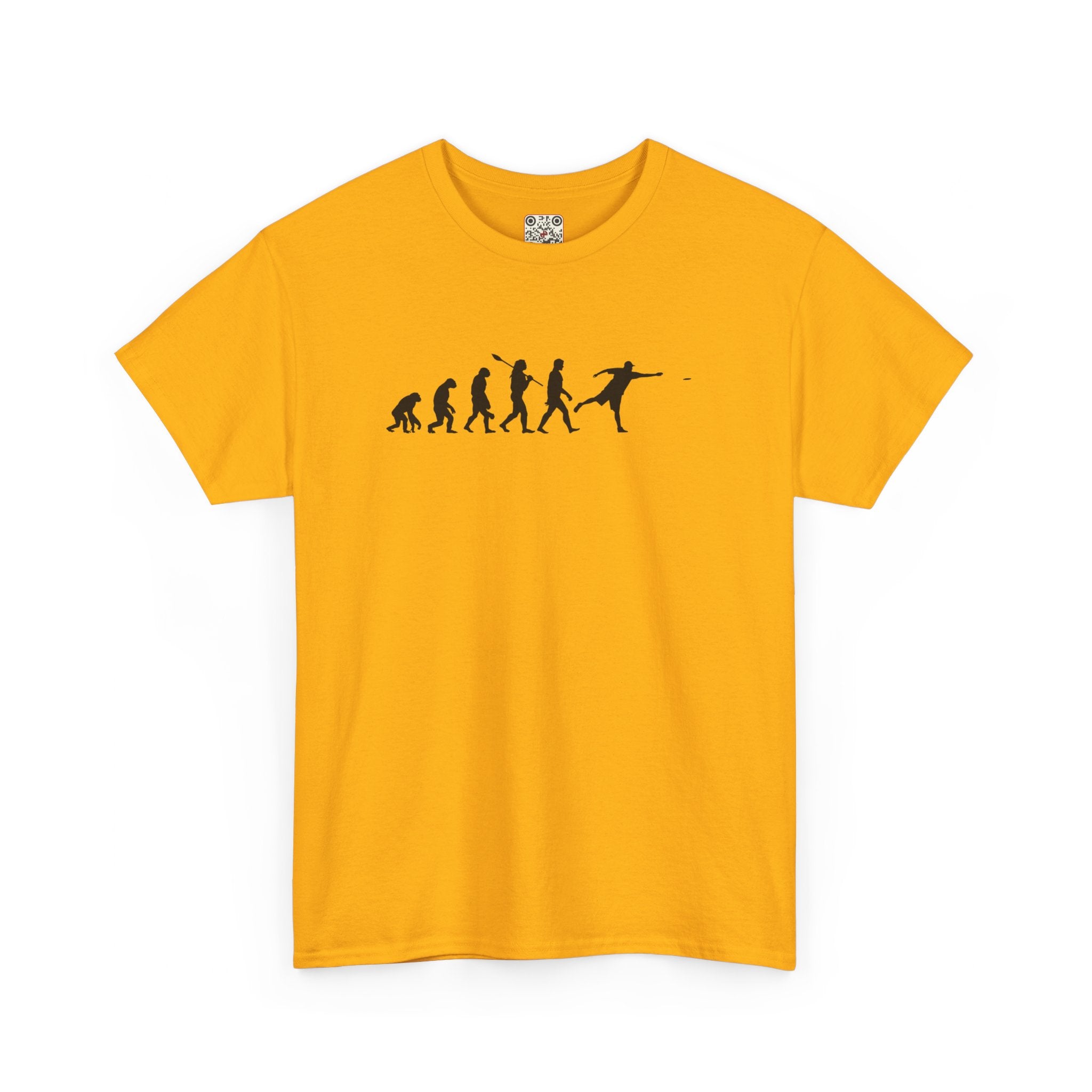 Load image into Gallery viewer, Evolution of Disc Golf - Heavy Cotton Tee
