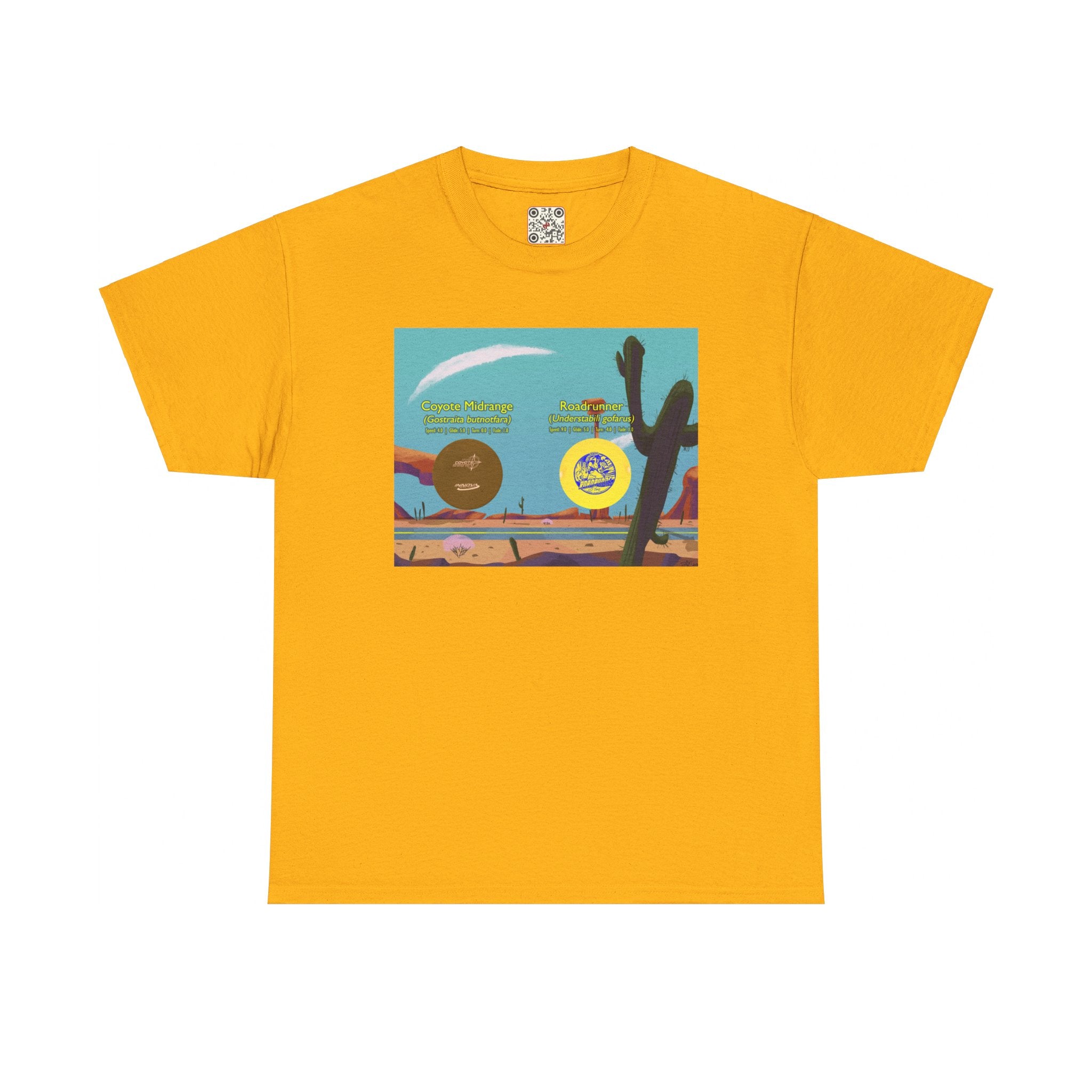 Load image into Gallery viewer, Roadrunner versus Coyote - Heavy Cotton Tee
