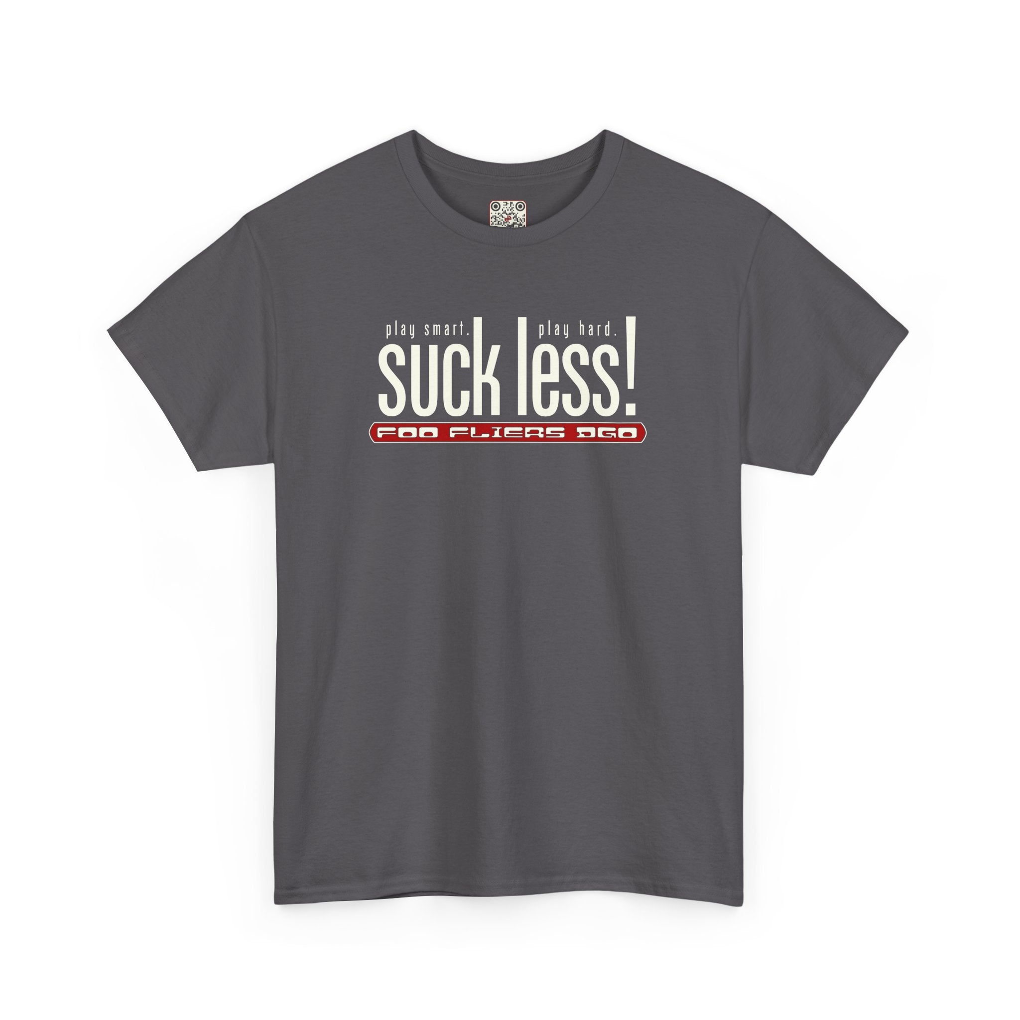 Load image into Gallery viewer, Play Hard. Play Smart. Suck Less! - Heavy Cotton Tee
